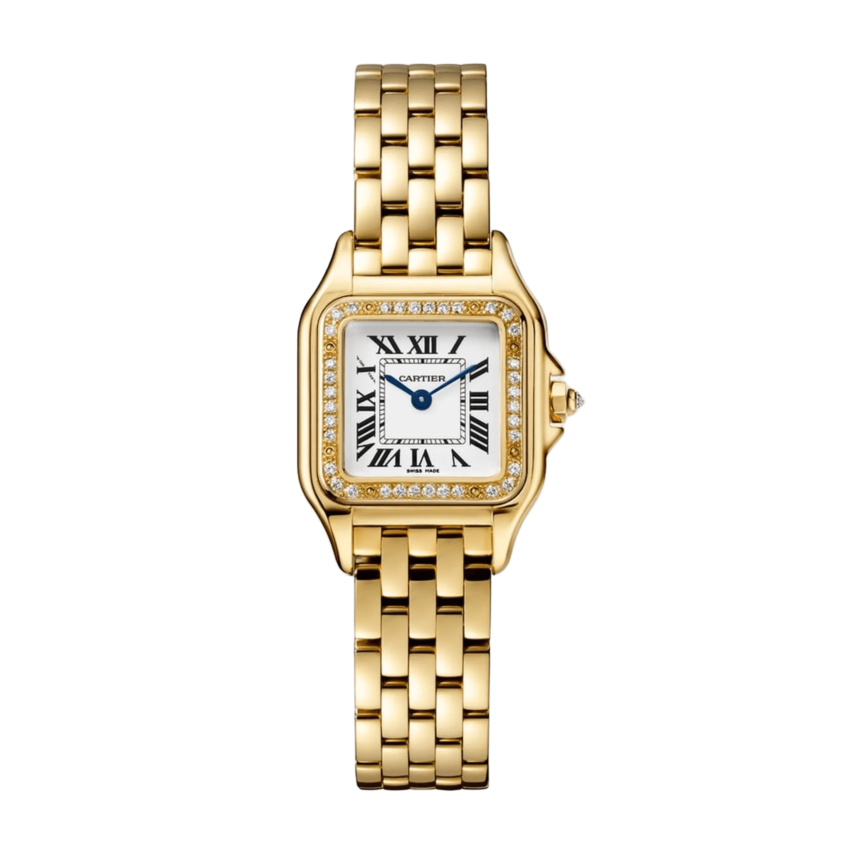 Panthère de Cartier Yellow Gold Diamond Silver Dial 22mm Product Image