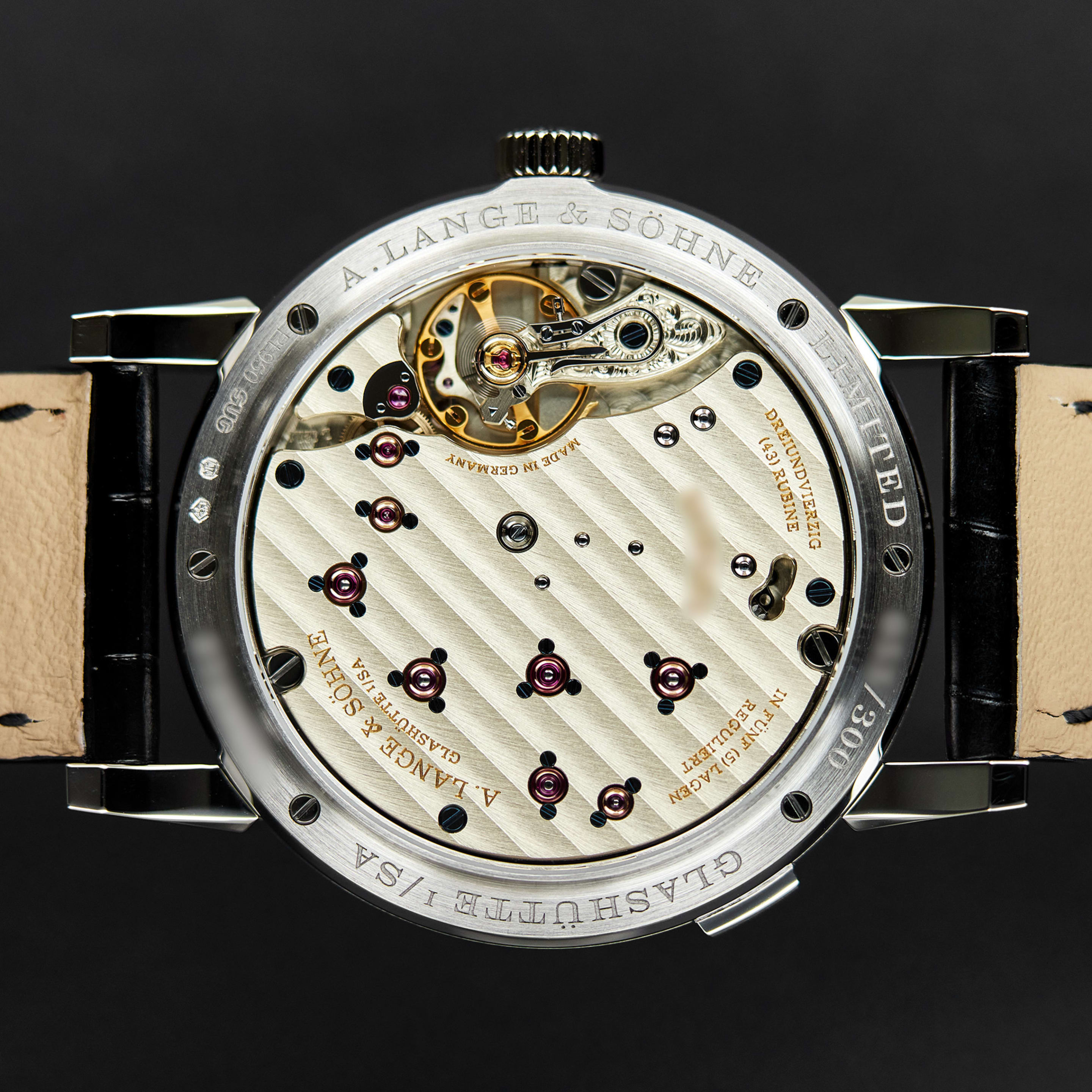 Lange 1 30th Anniversary Platinum Onyx Dial 38mm Product Image