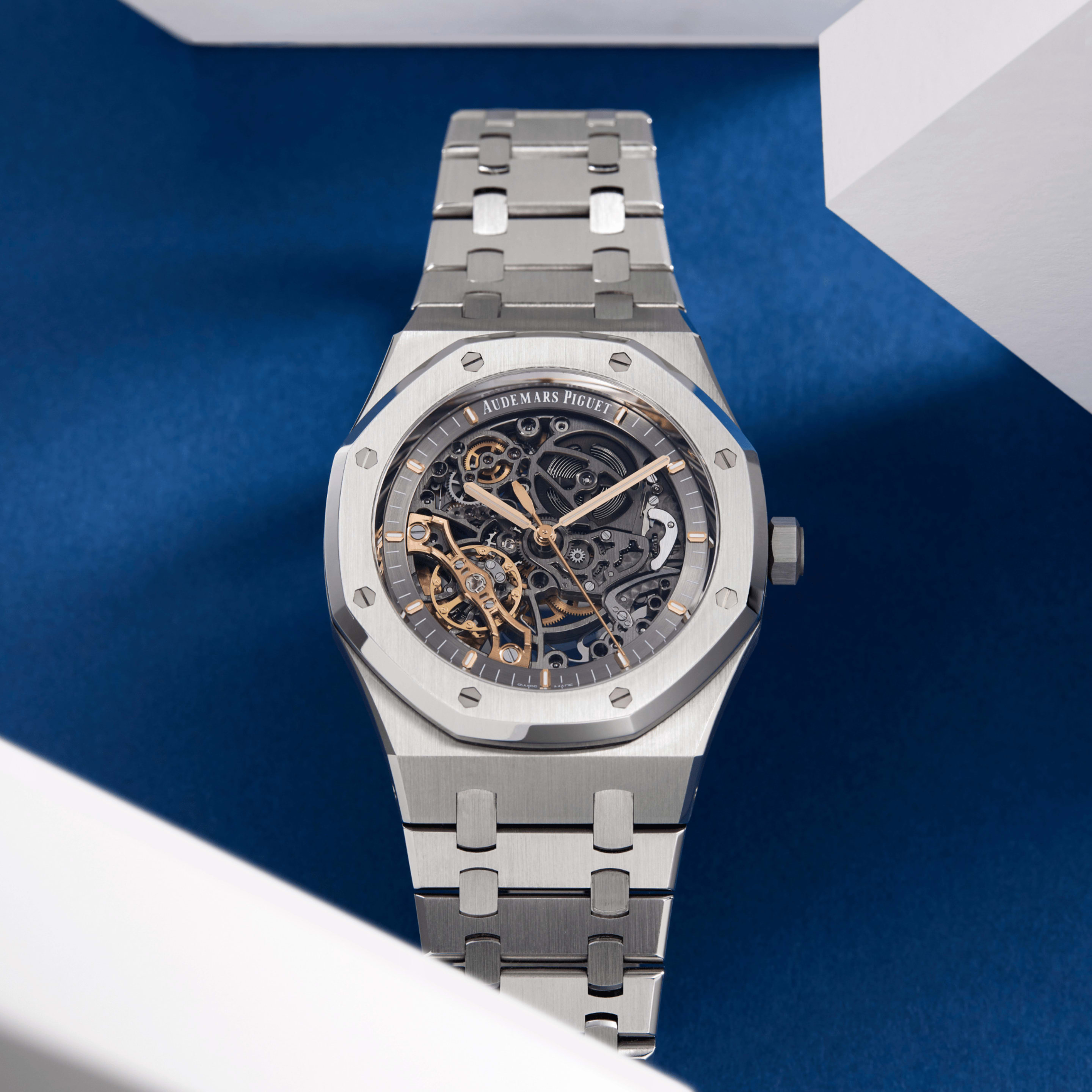 Audemars Piguet Royal Oak Double Balance Wheel Openworked Steel
