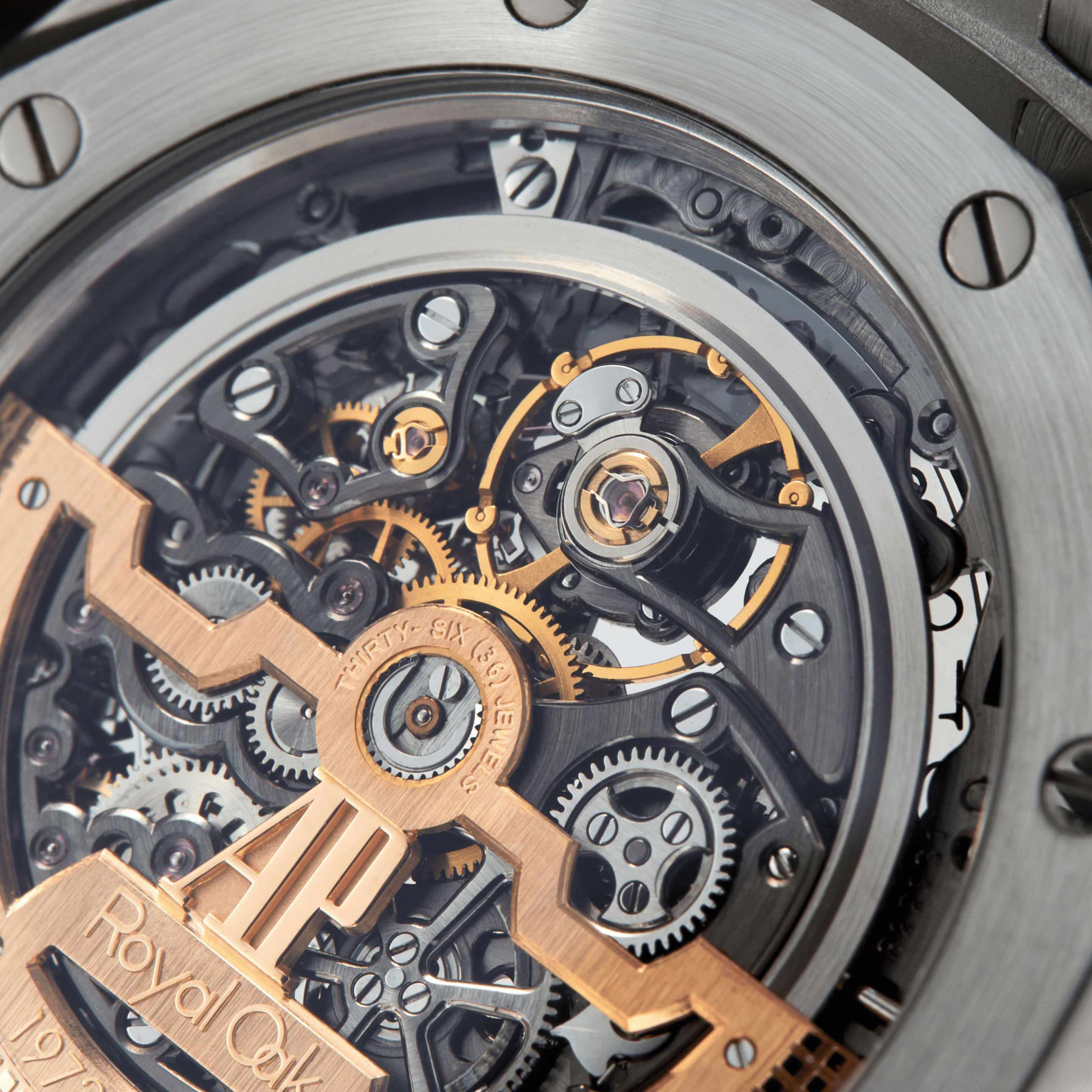 Royal Oak Extra-Thin 40th Anniversary Platinum Openworked 39mm Product Image
