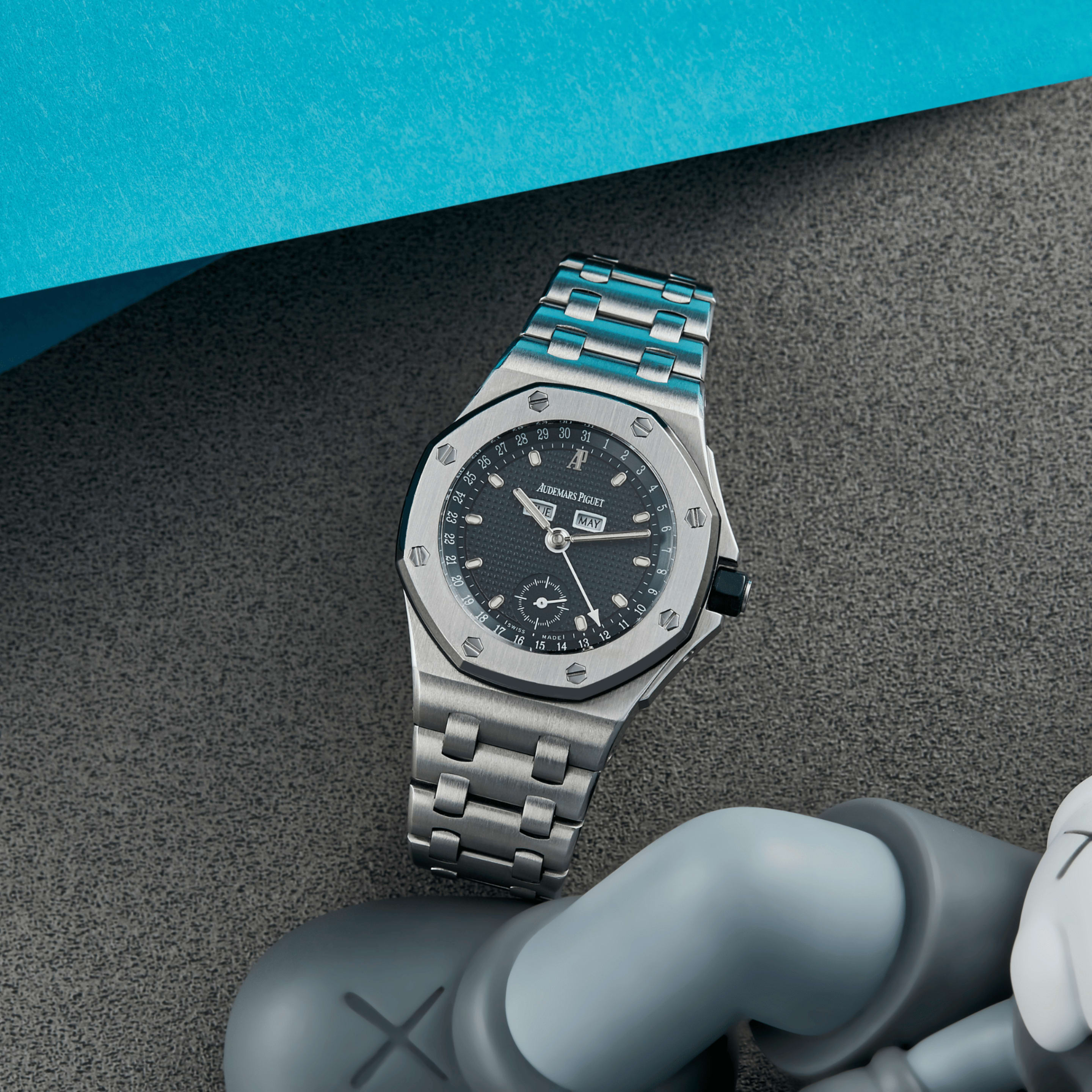 Audemars Piguet Royal Oak Offshore Triple Calendar Steel Black