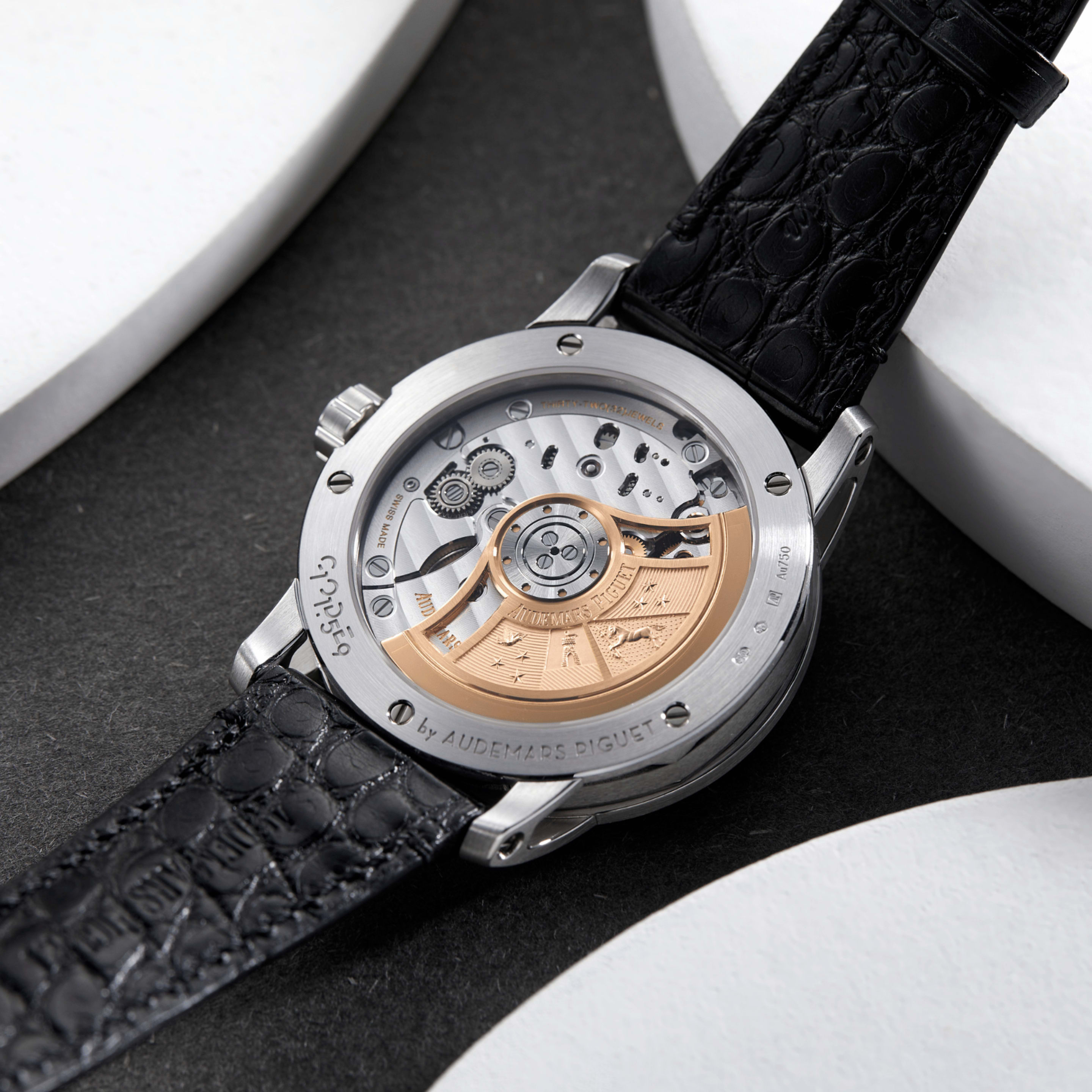 Code 11.59 White Gold Black Dial 41mm Product Image