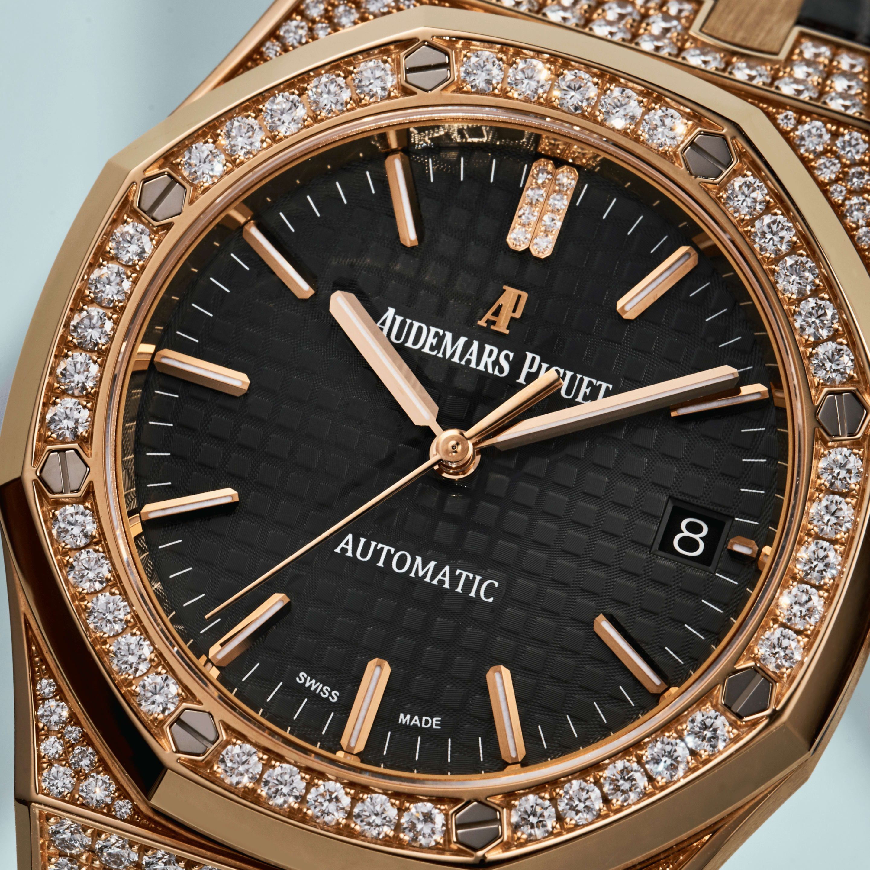 Royal Oak Selfwinding Rose Gold Diamond Grey Dial 37mm Product Image