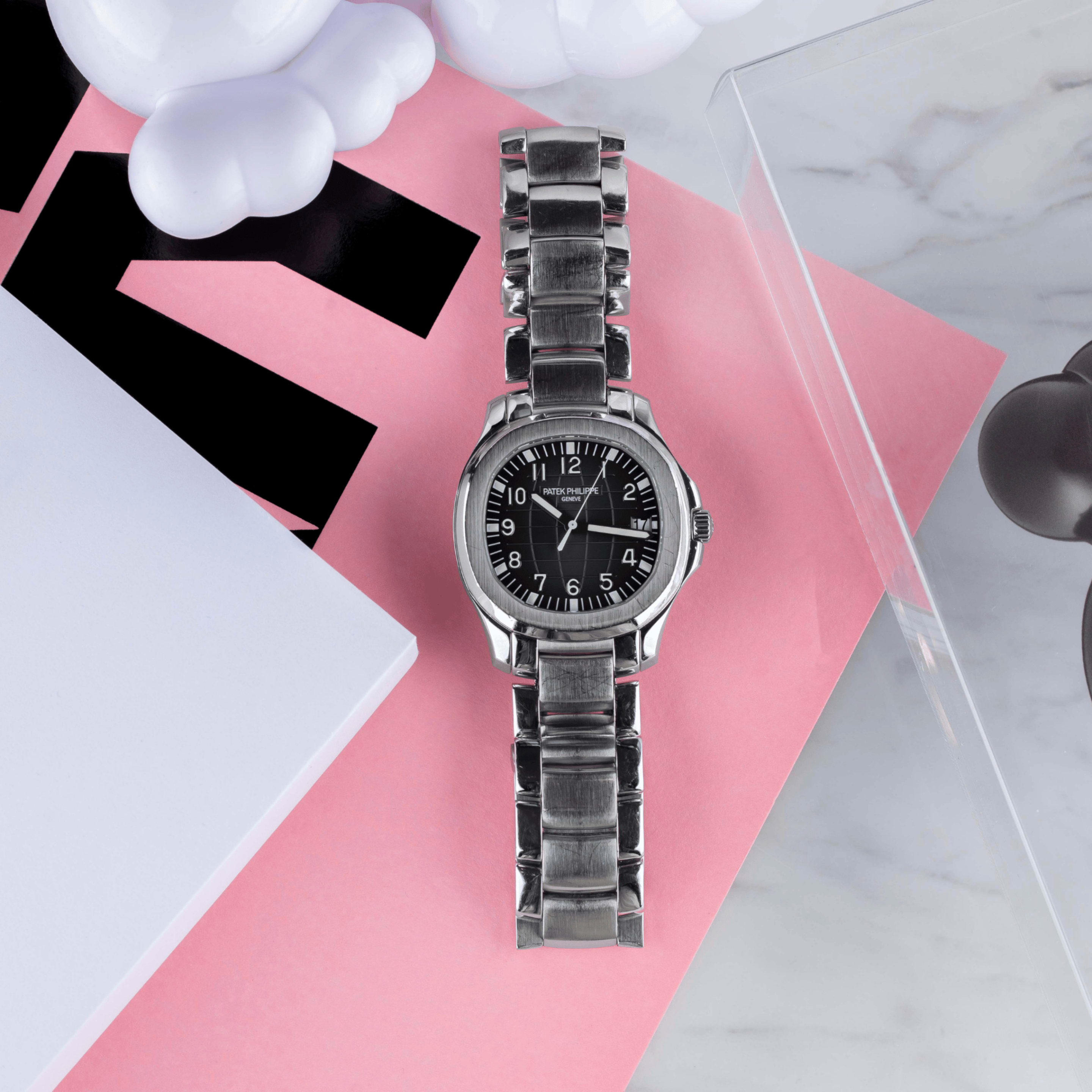 Aquanaut Steel Black Dial 40mm Product Image