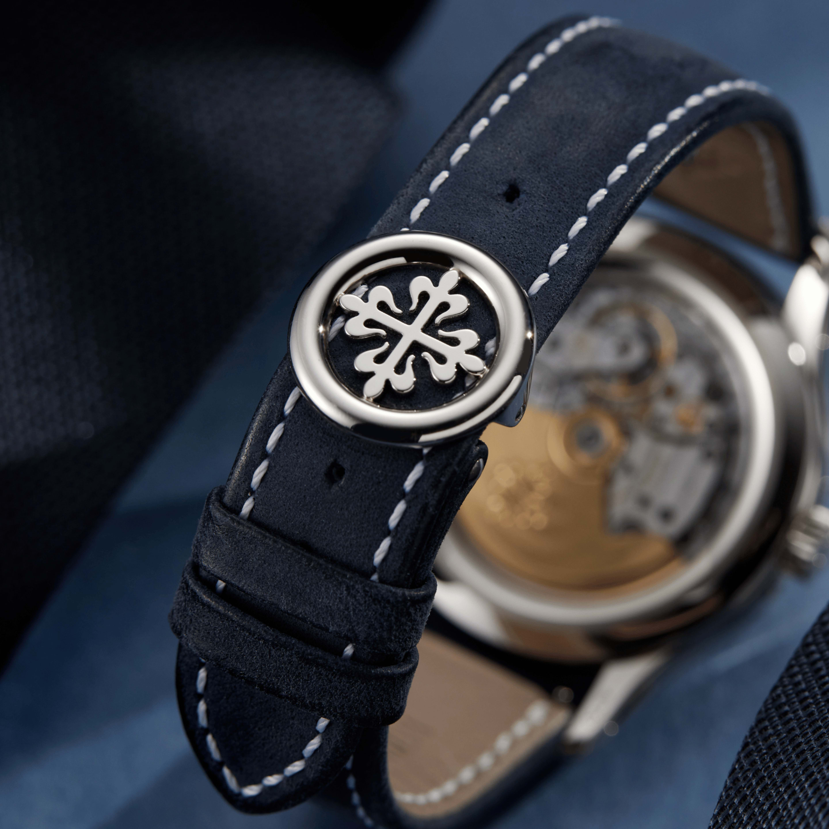 Annual Calendar White Gold Blue Dial 40mm Product Image