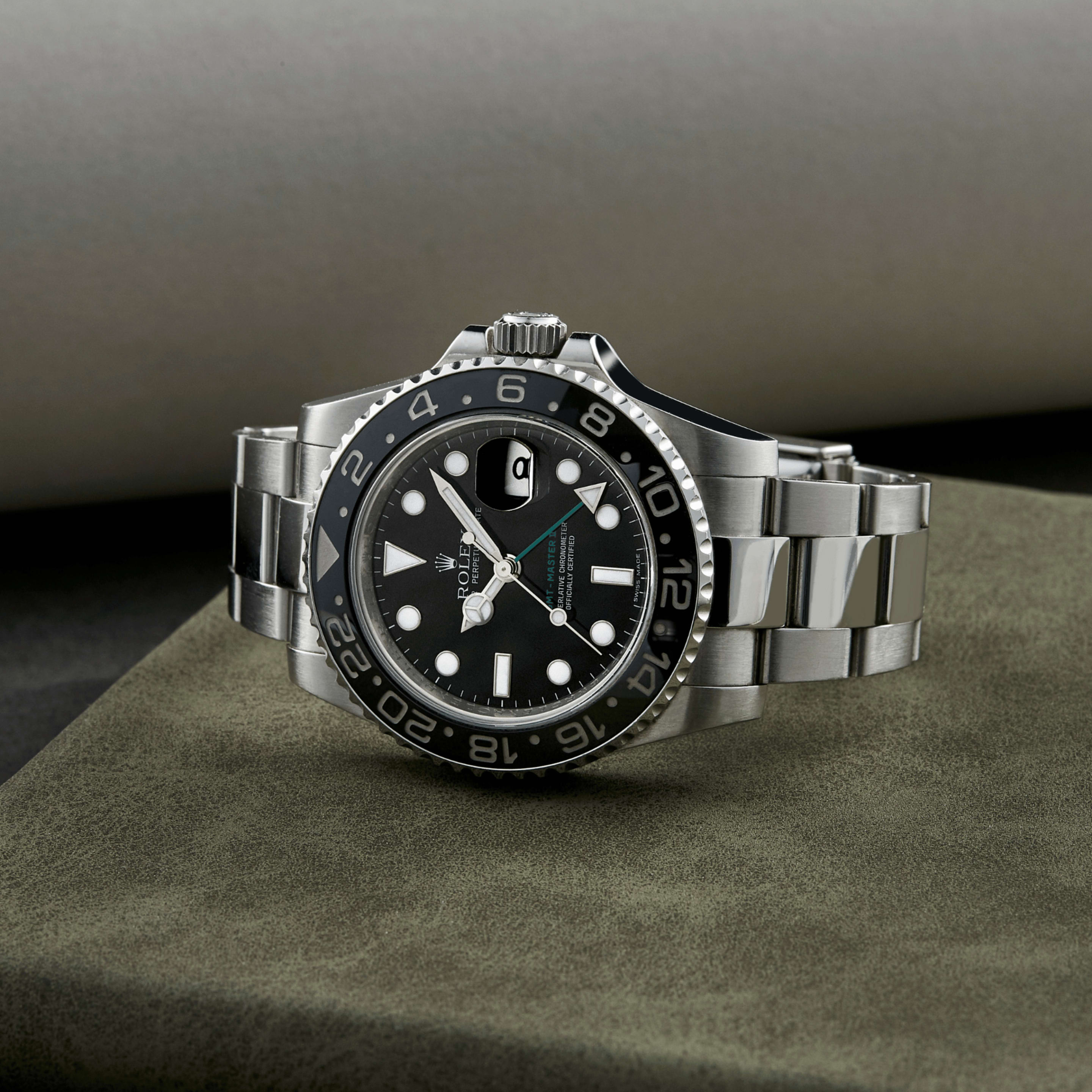 Rolex GMT-Master II Steel Black Dial 40mm 116710LN-0001 - Make an