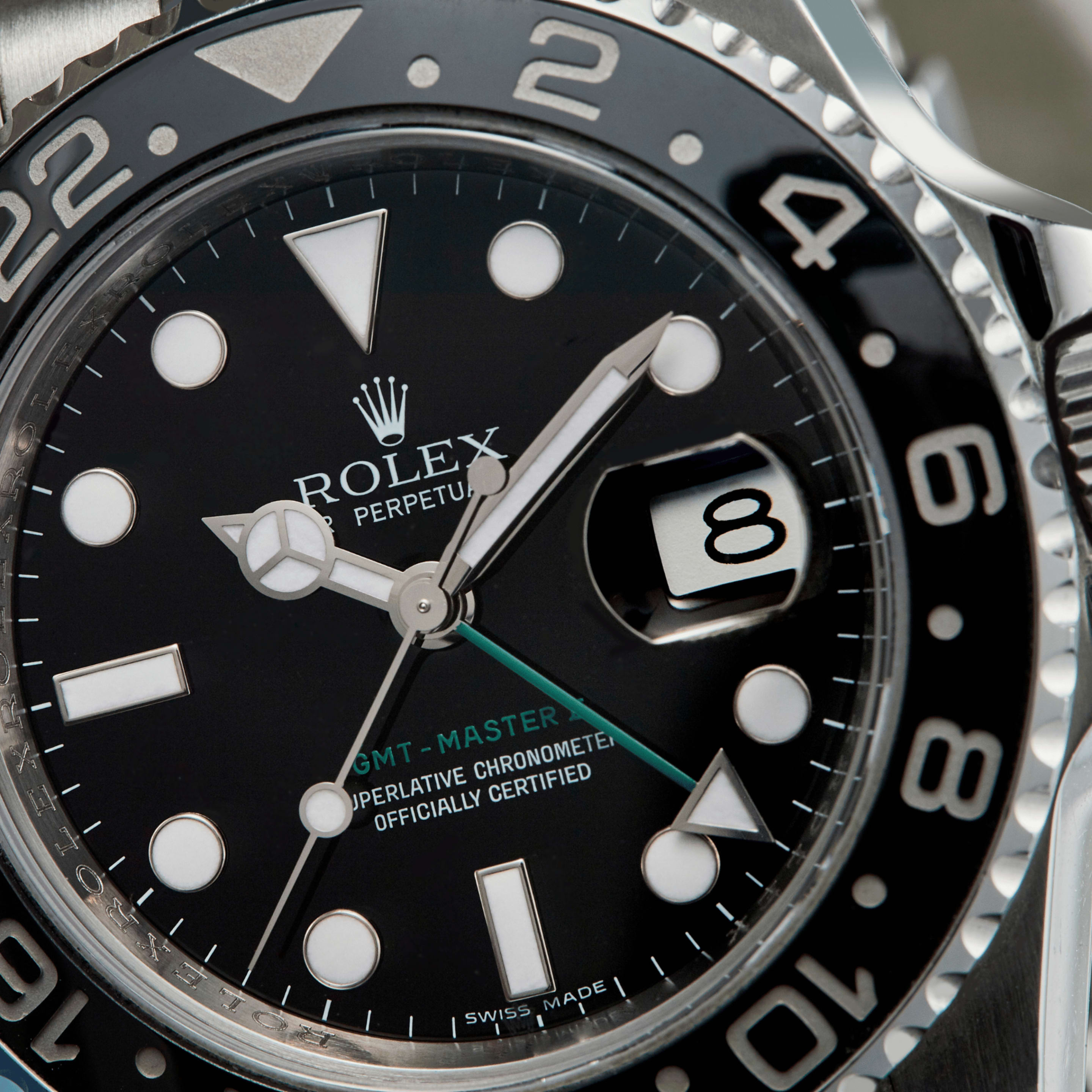 Rolex GMT-Master II Steel Black Dial 40mm 116710LN-0001 - Make an