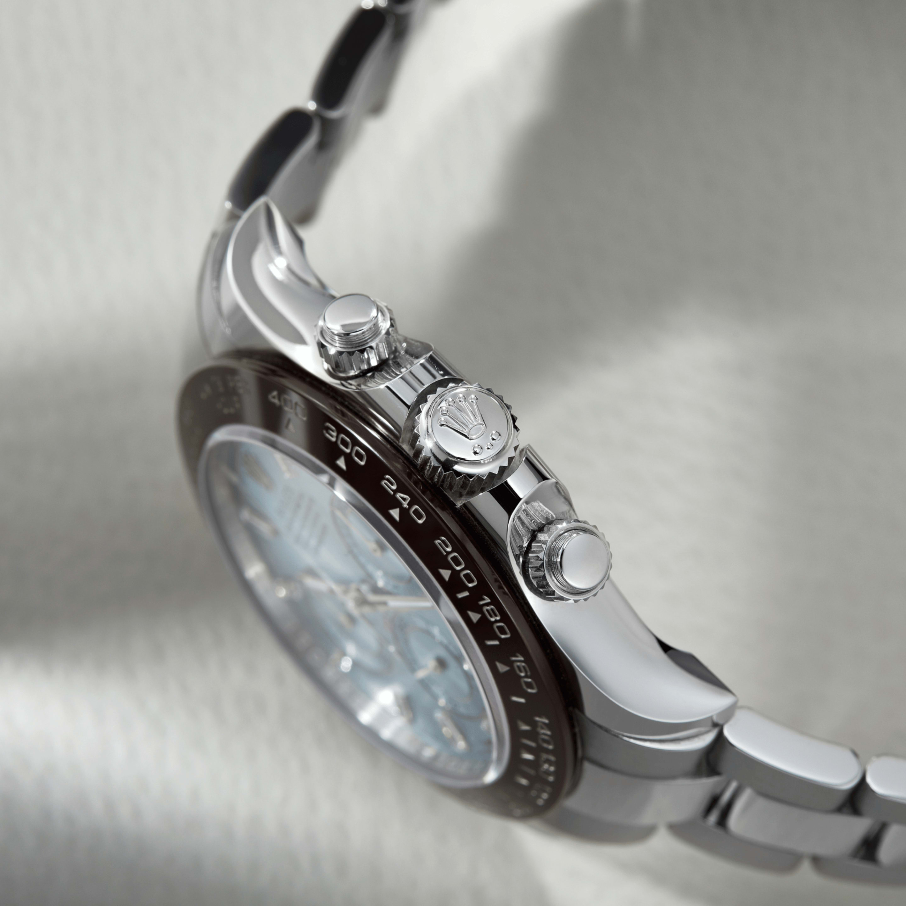 Daytona Platinum Baguette Ice Blue Dial 40mm Product Image