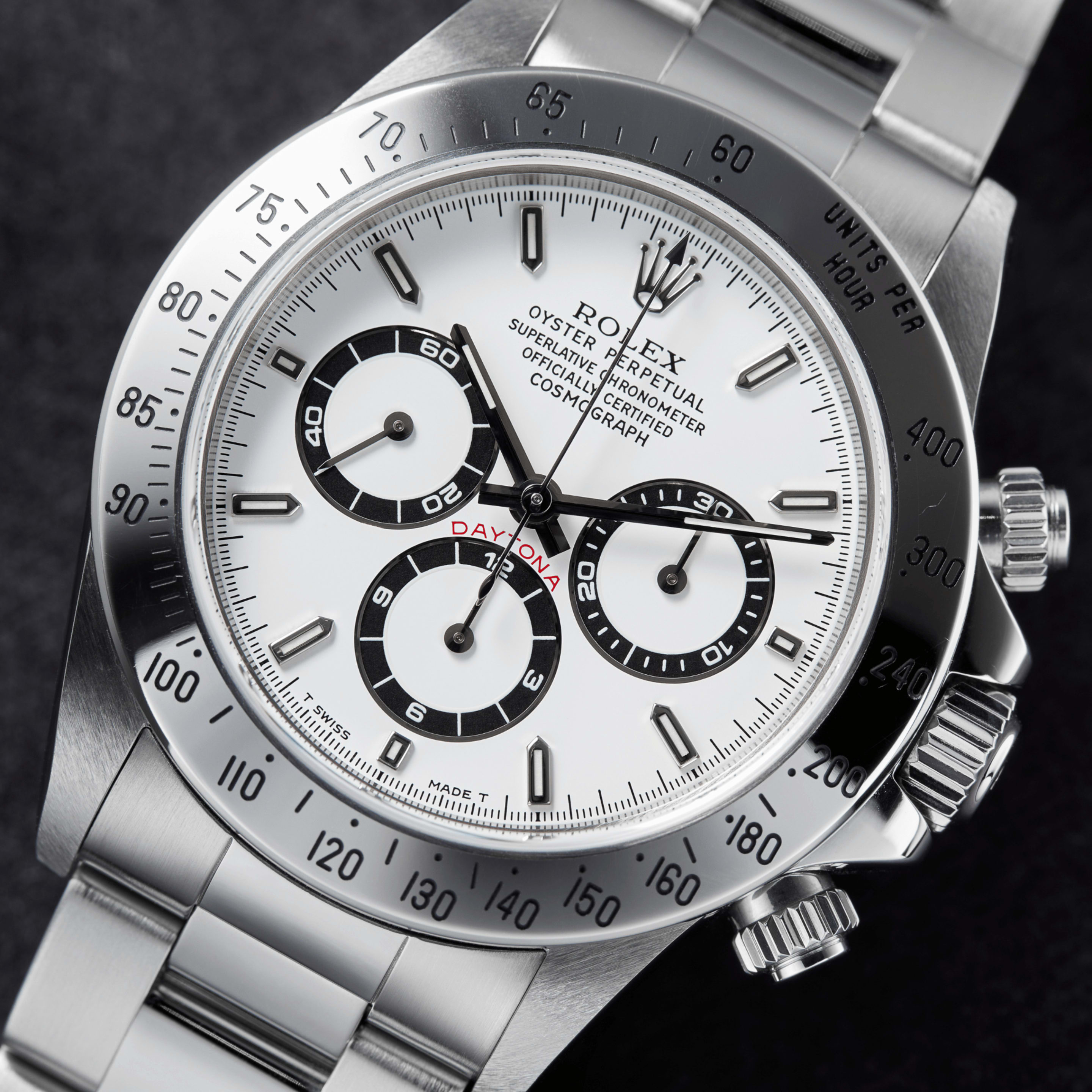Daytona Steel White Dial "Zenith" 40mm Product Image
