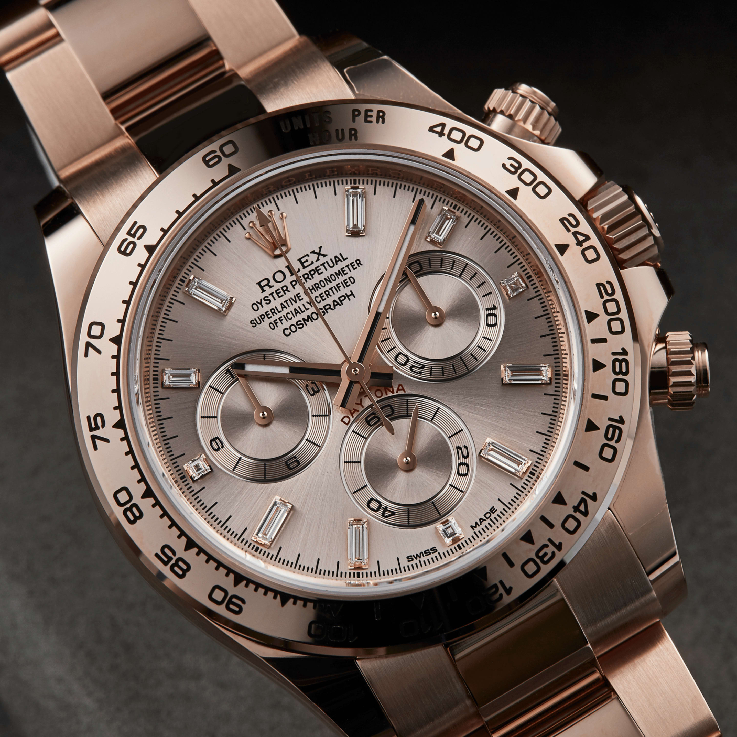 Daytona Rose Gold Pink Dial 40mm Product Image