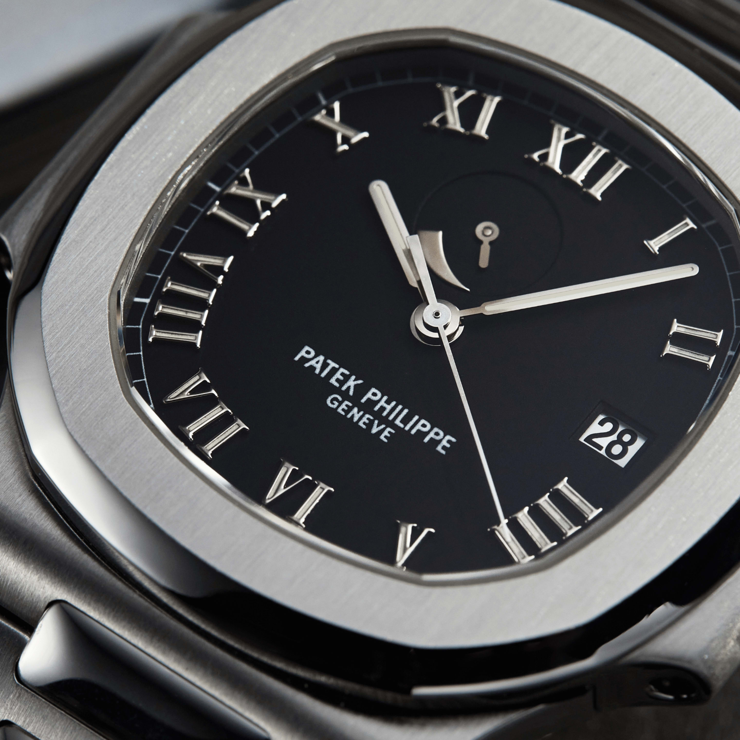Patek Philippe Nautilus Power Reserve Steel Black Dial 40mm 3710
