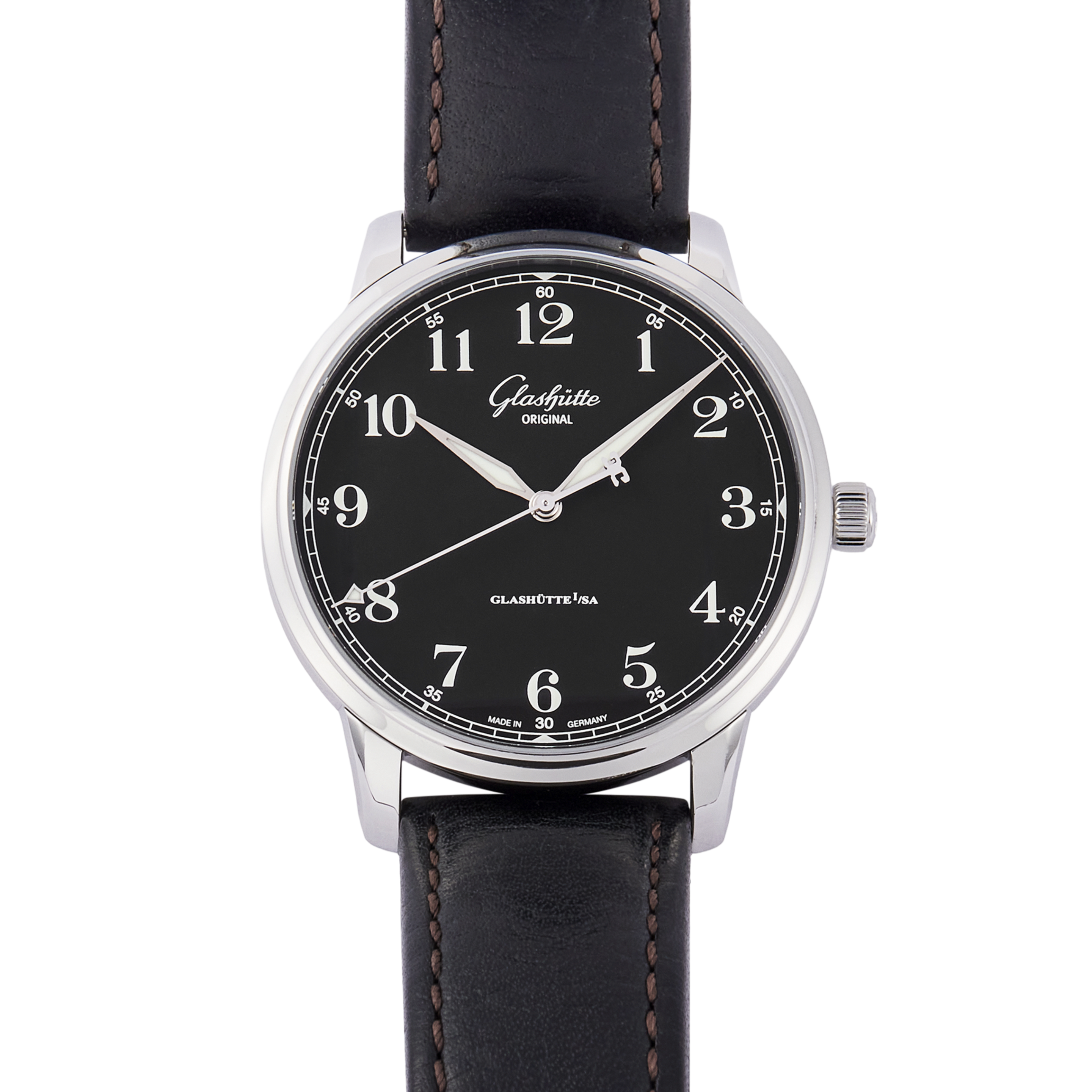 Senator Excellence Steel Black Dial 40mm Product Image