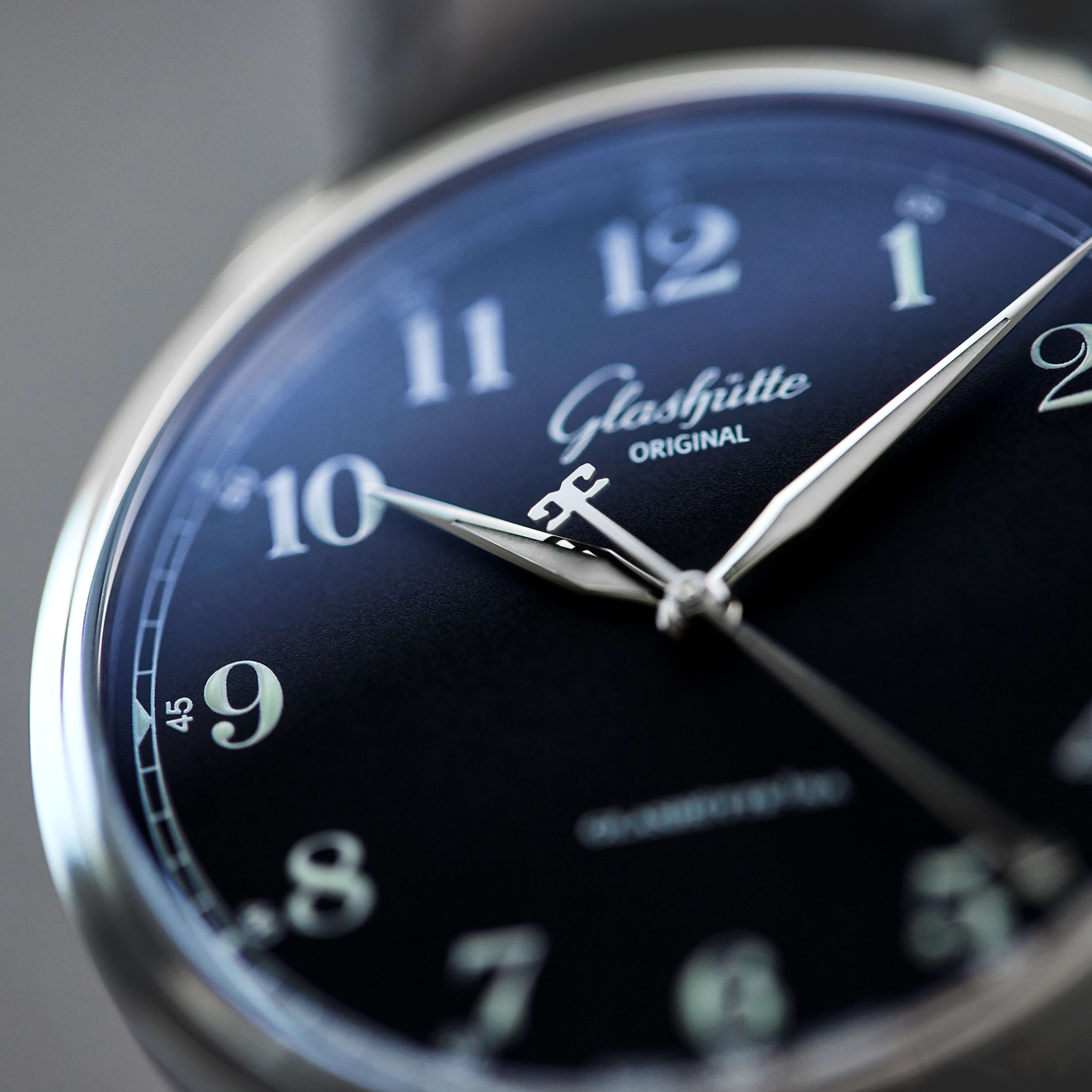 Senator Excellence Steel Black Dial 40mm Product Image