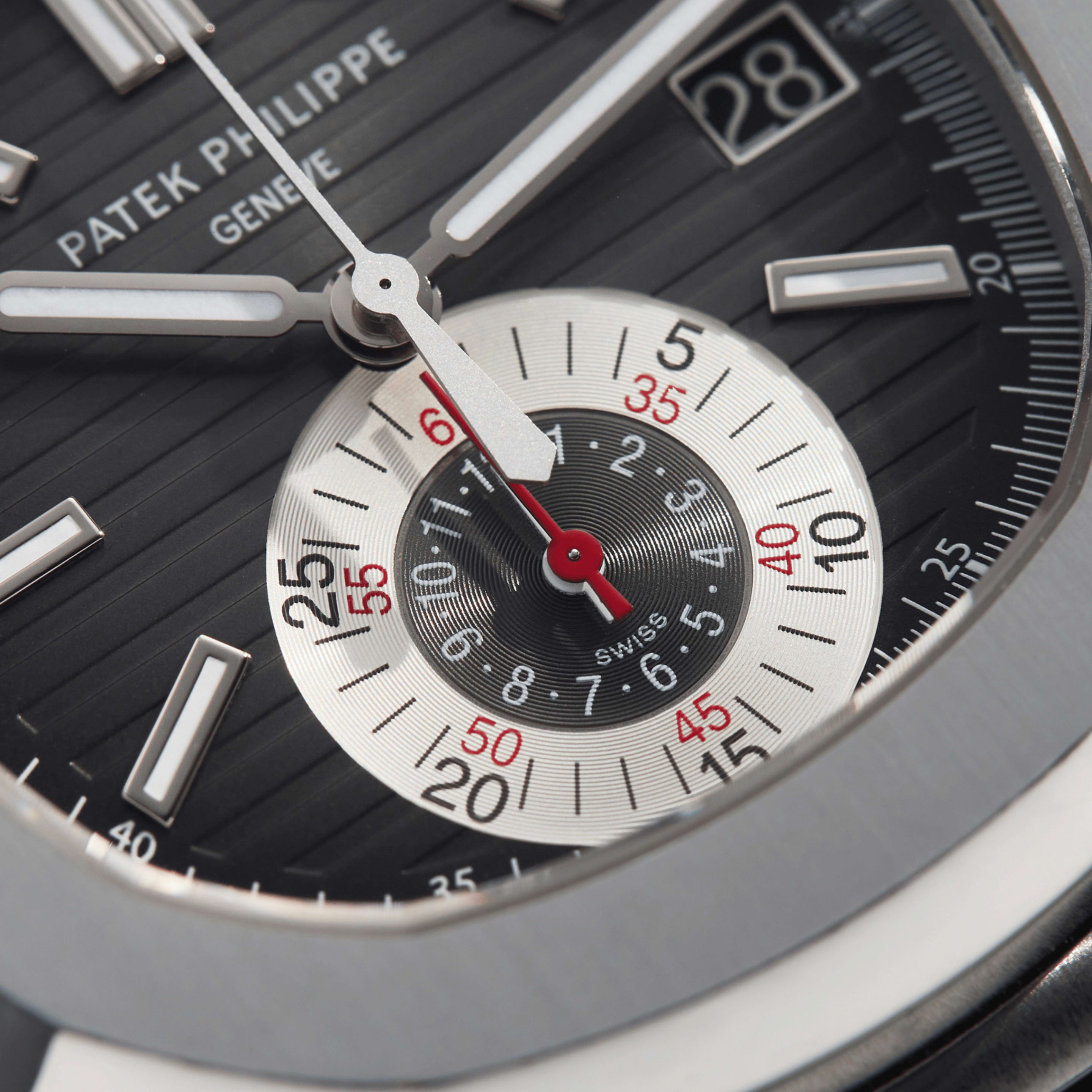 Nautilus Chronograph Steel Black Dial 40mm Product Image