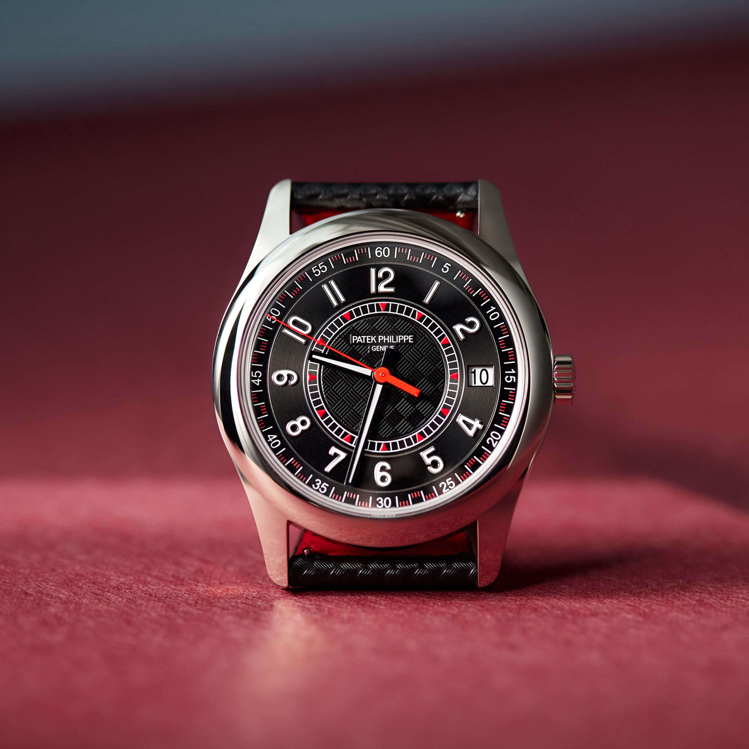 Calatrava White Gold Black Dial 40mm Product Image