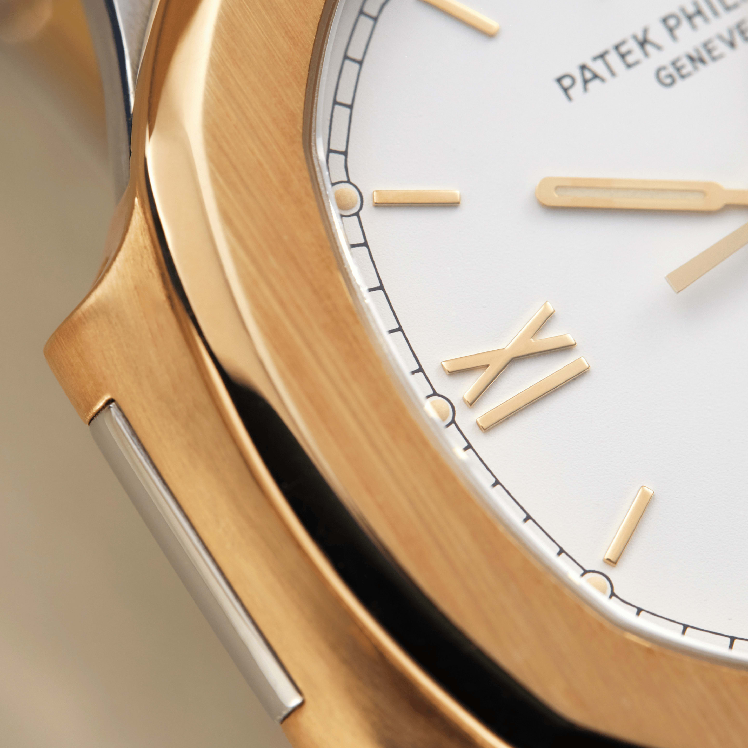 Nautilus Yellow Gold & Steel White Dial 37mm Product Image