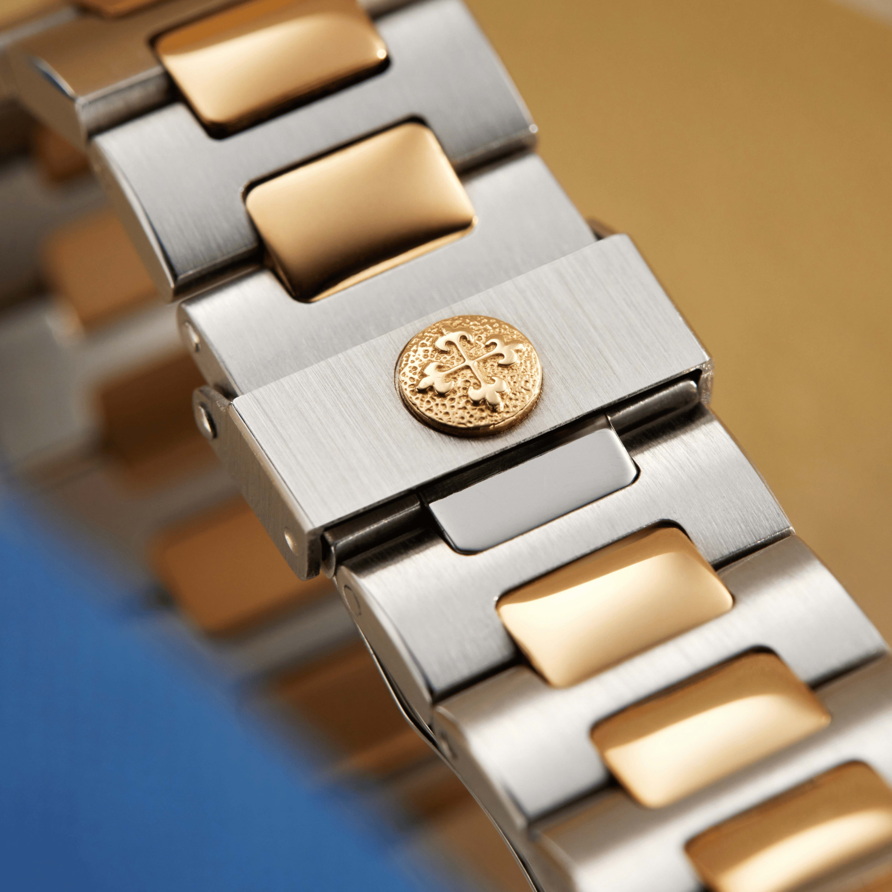 Nautilus Yellow Gold & Steel White Dial 37mm Product Image