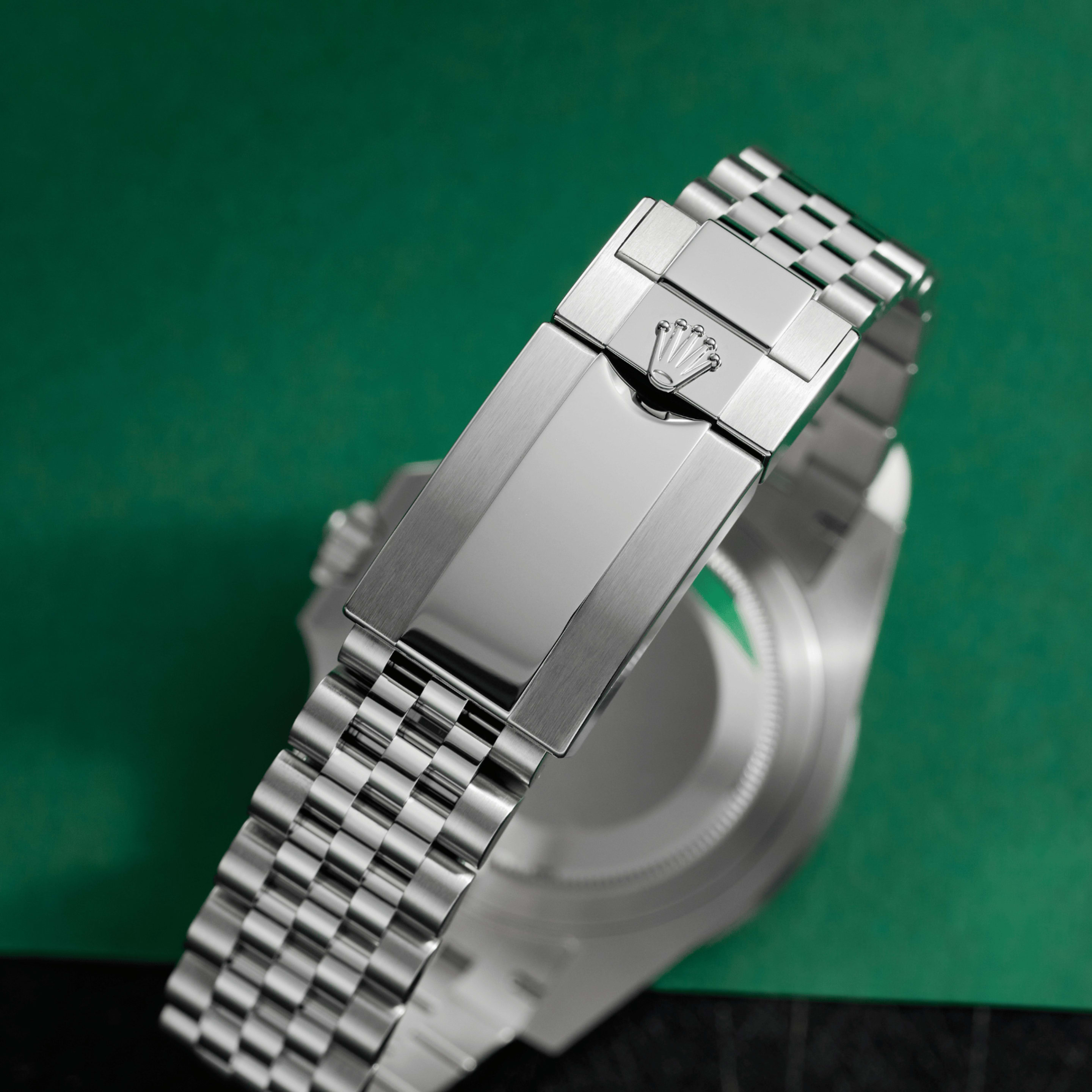 GMT-Master II Steel Jubilee Black Dial "Sprite" 40mm Product Image
