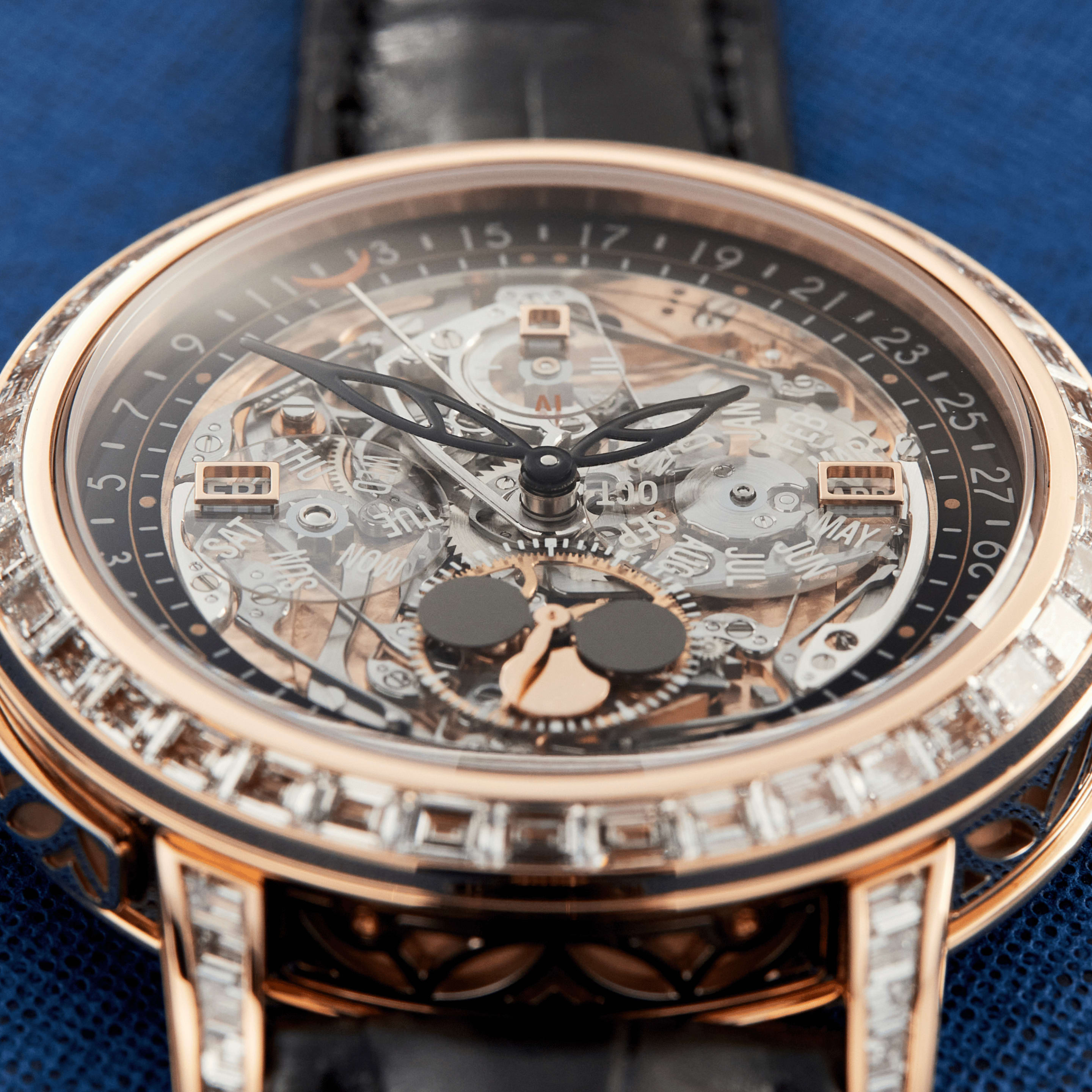 Grand Complications Minute Repeater Perpetual Calendar Rose Gold Skeleton Dial 43mm Product Image