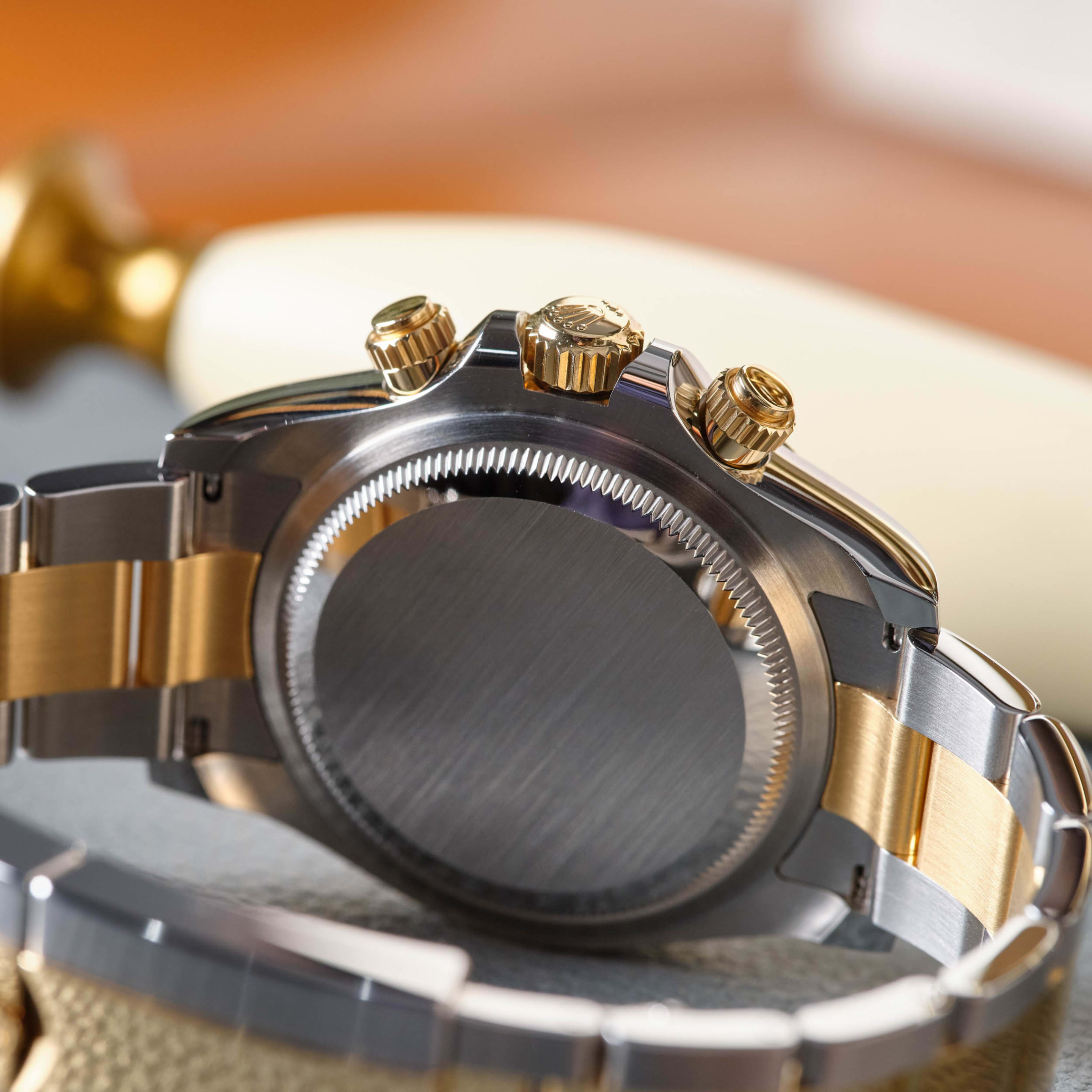 Rolex Daytona Yellow Gold & Steel Black Dial 40mm 126503-0002
