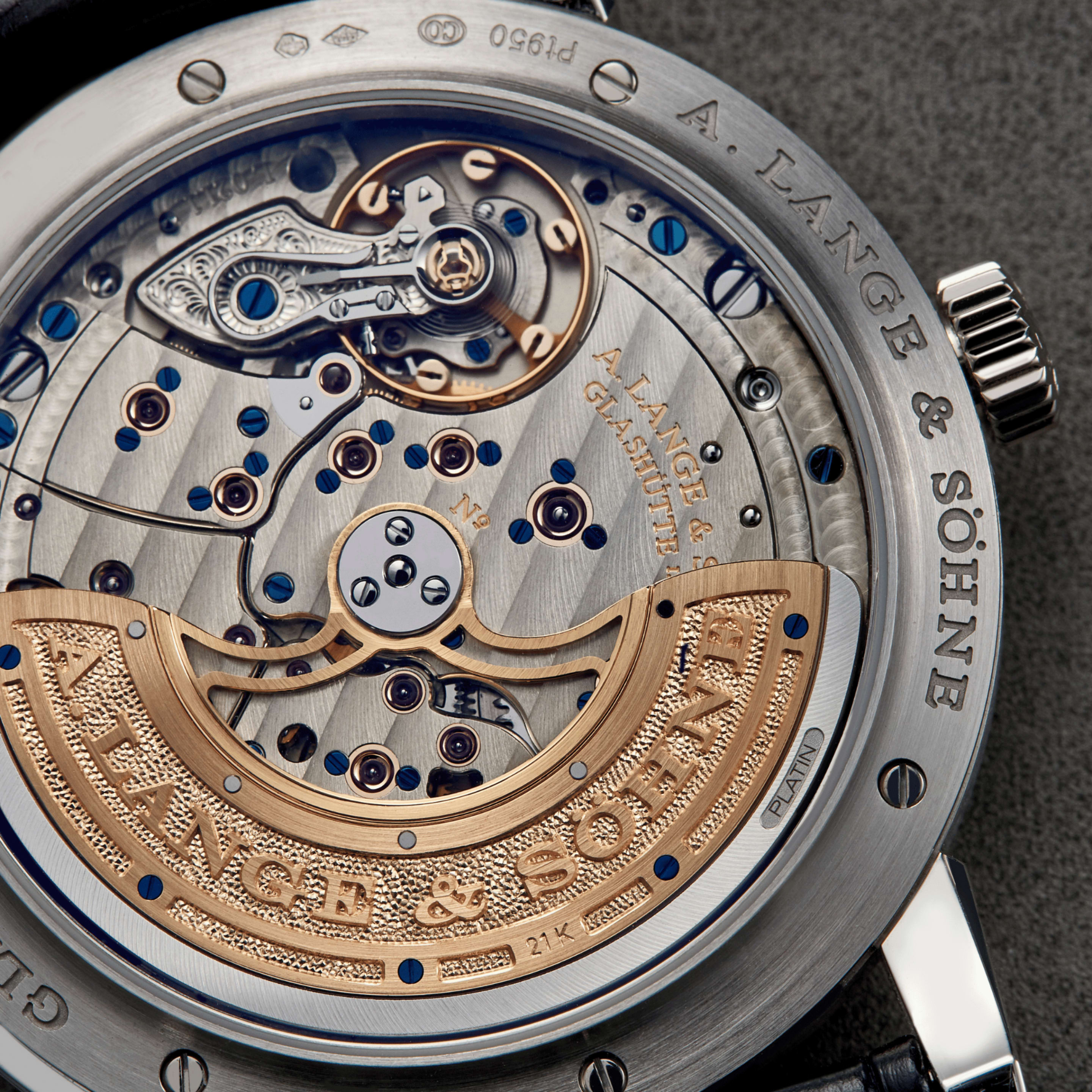 Lange 1 Daymatic Platinum Silver Dial 39mm Product Image