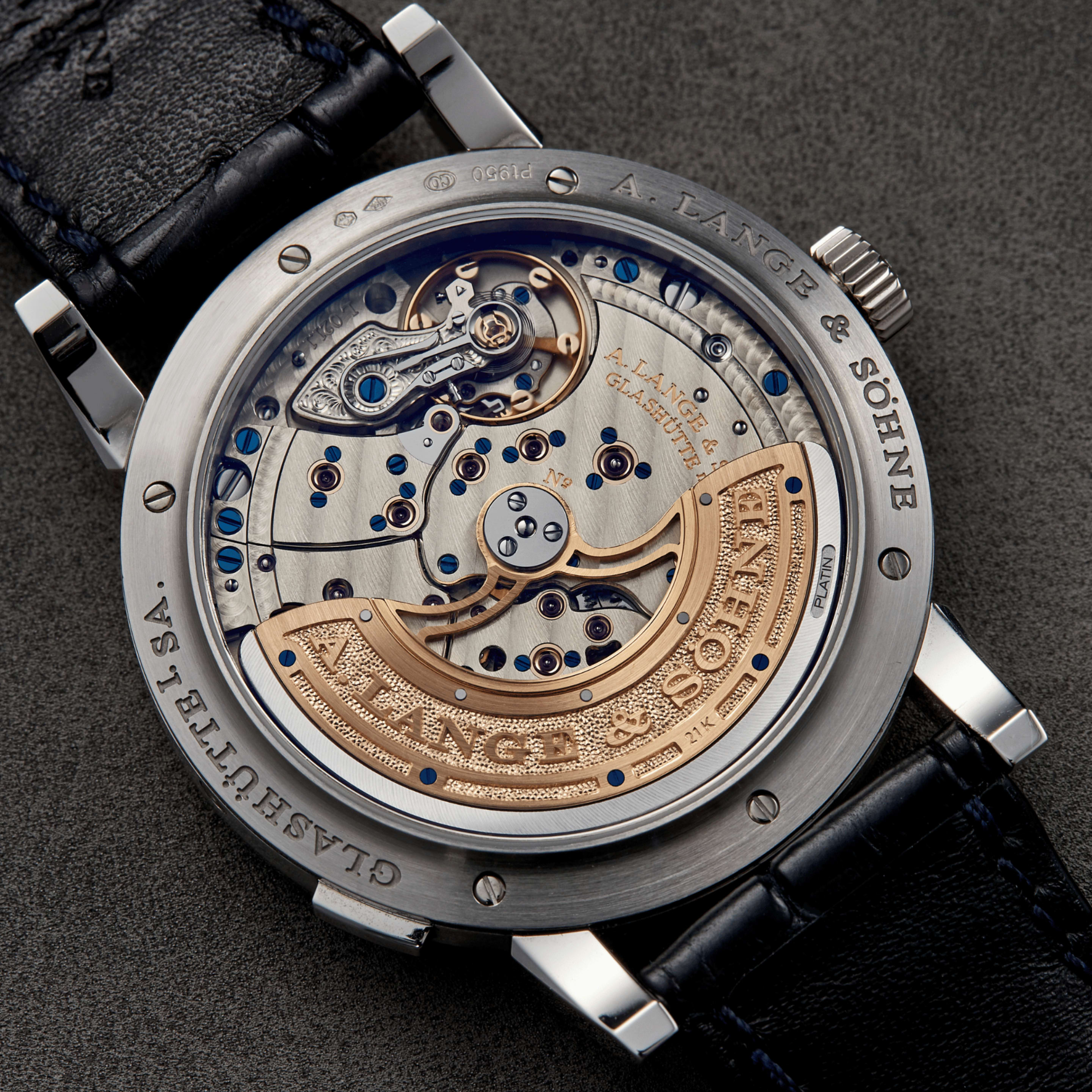 Lange 1 Daymatic Platinum Silver Dial 39mm Product Image