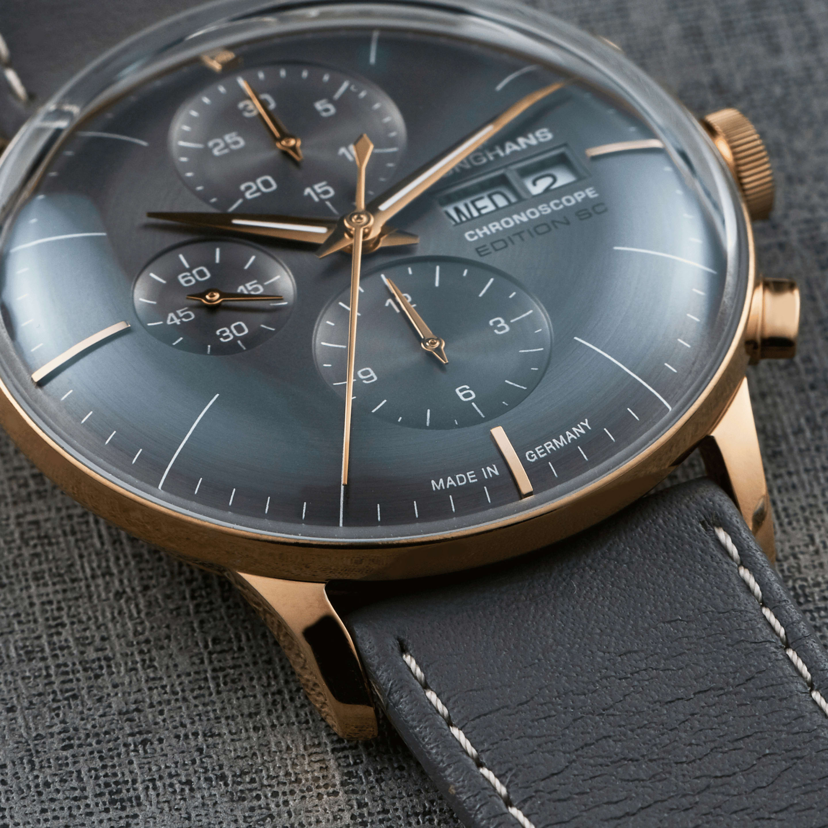 Max Bill Chronograph Grey Dial 40mm Product Image