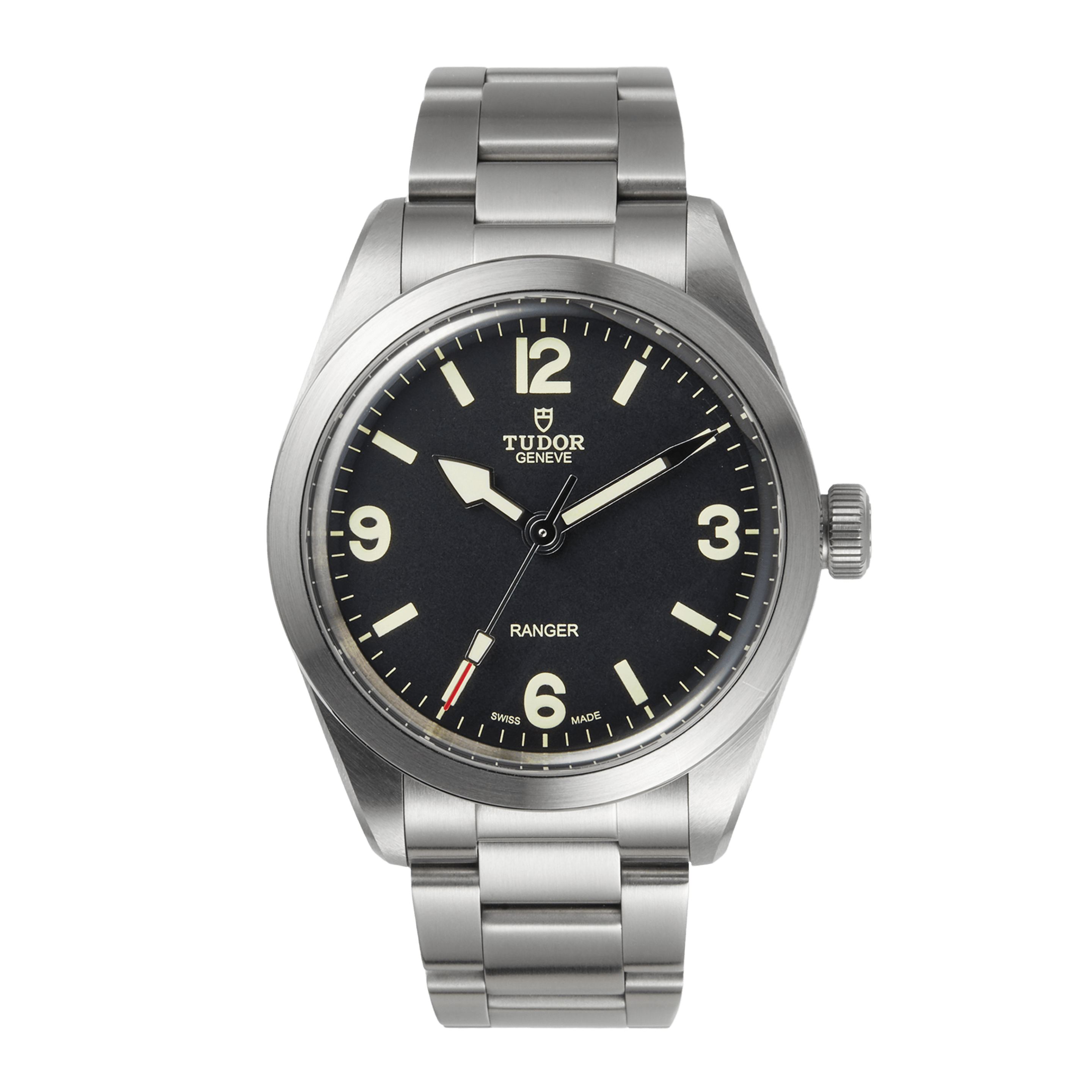 Ranger Steel Black Dial 39mm Product Image