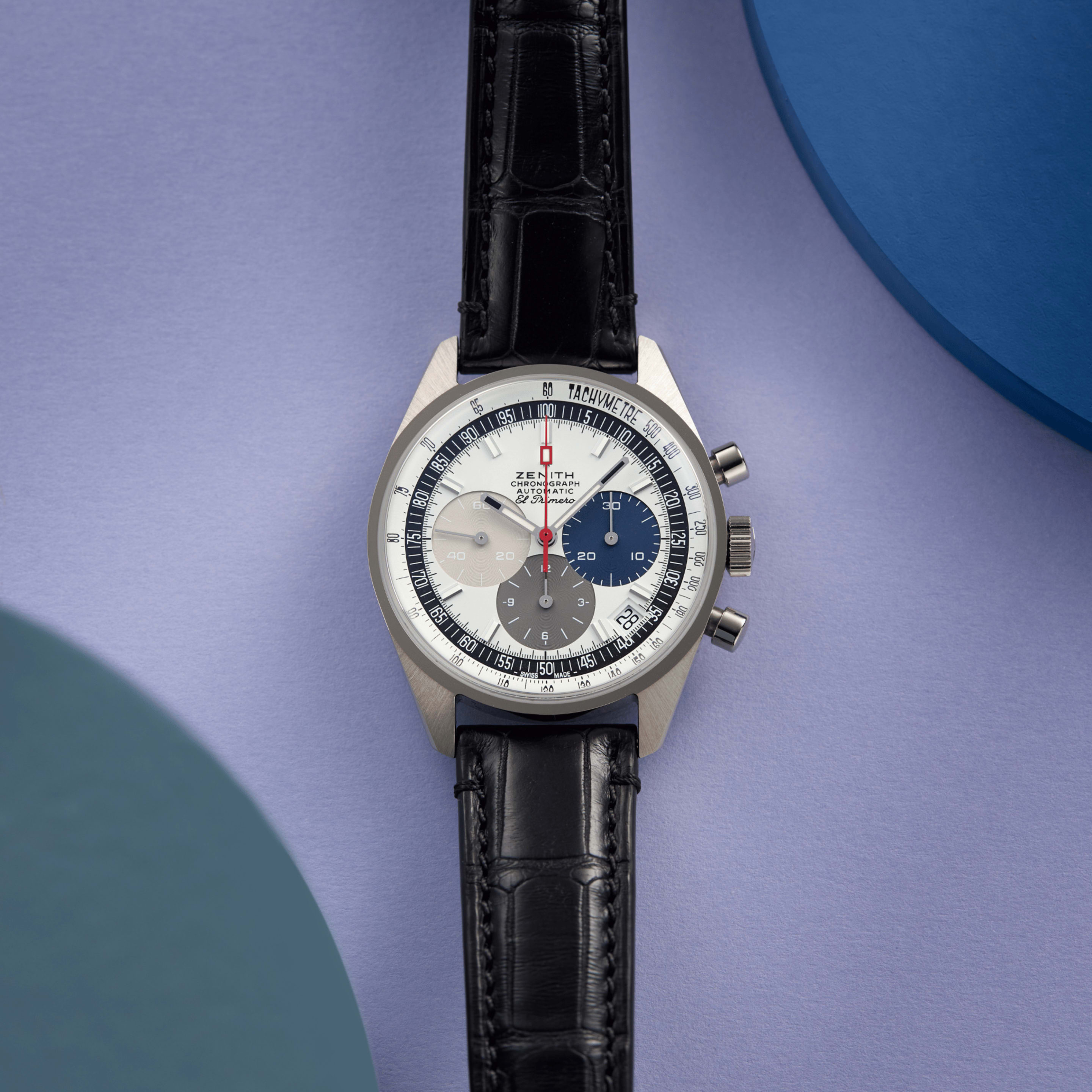 Revival El Primero A6 50th Anniversary White Gold White Dial 38mm Product Image