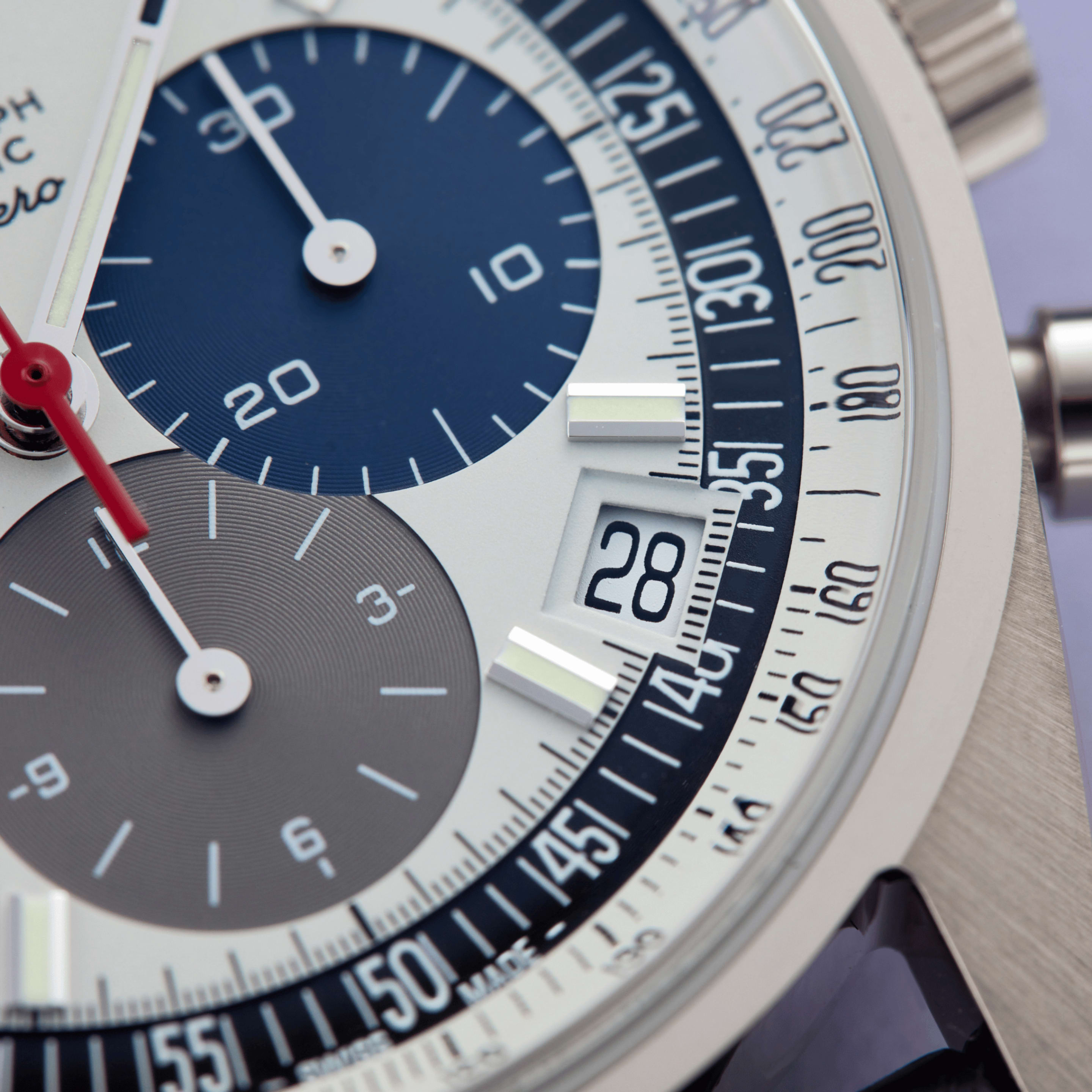 Zenith Revival El Primero A6 50th Anniversary White Gold White