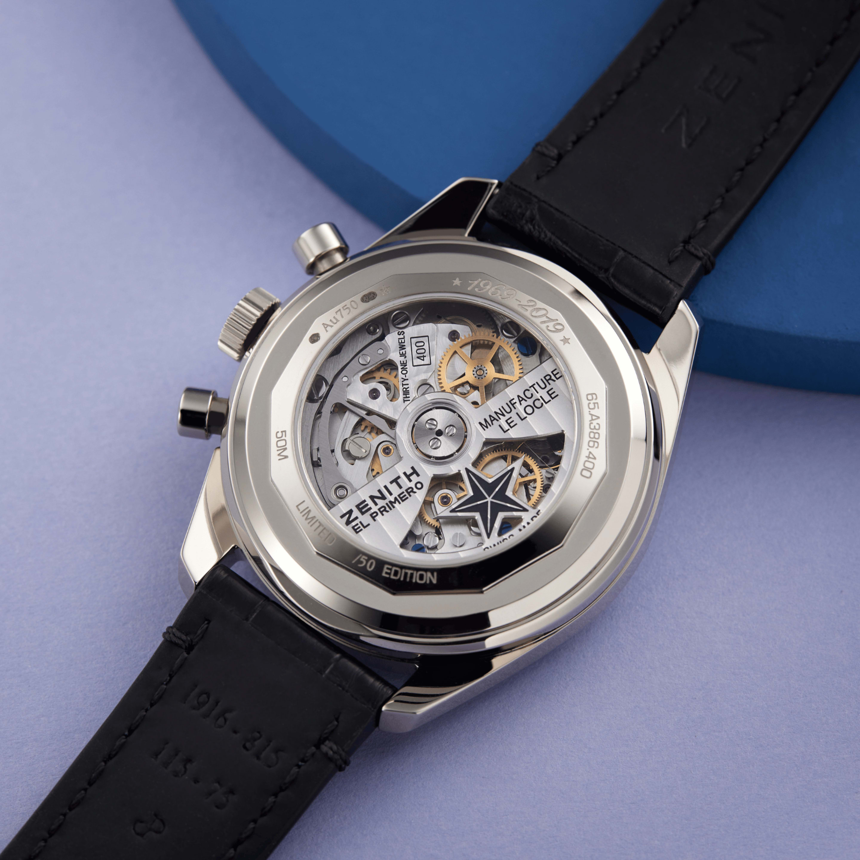 Revival El Primero A6 50th Anniversary White Gold White Dial 38mm Product Image