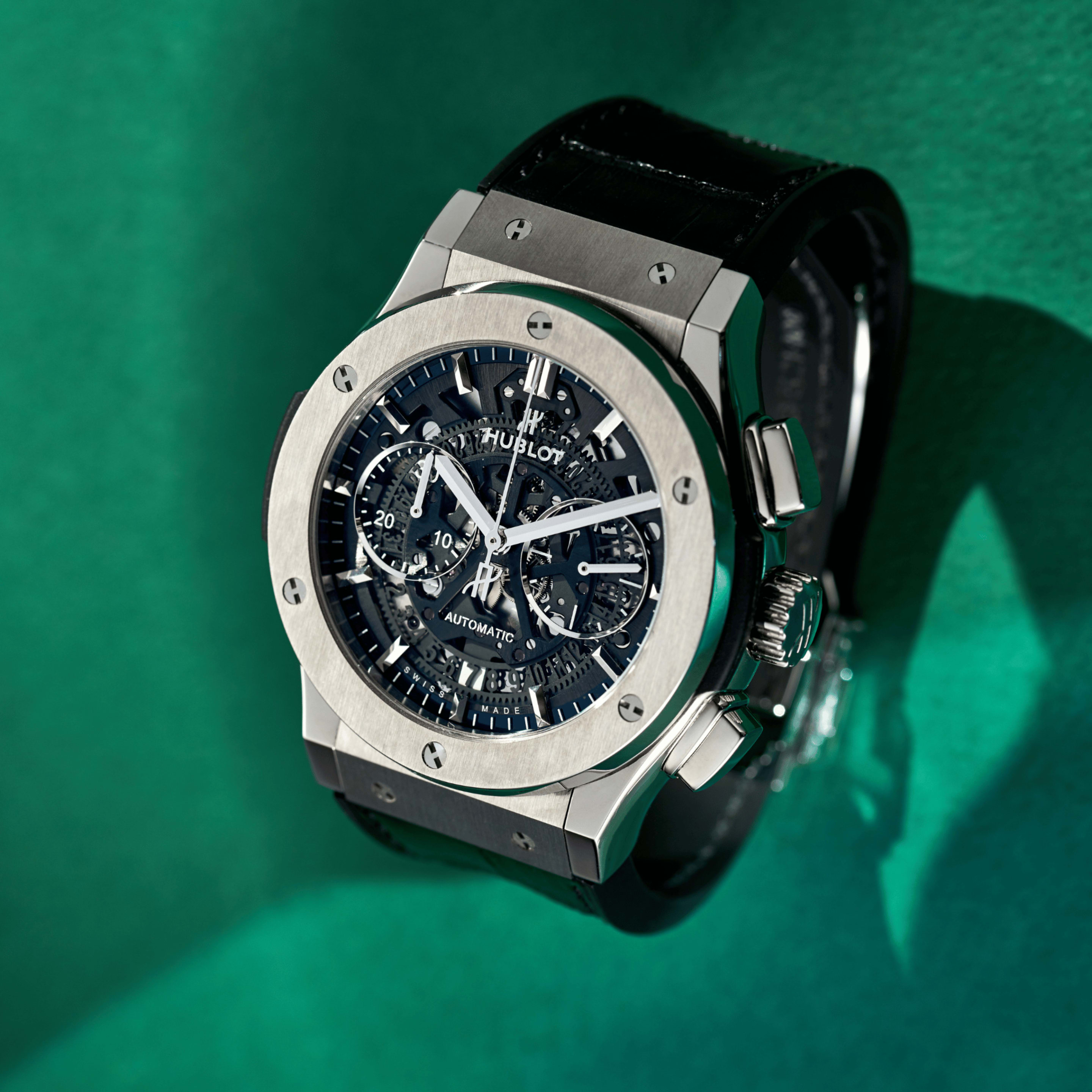 Classic Fusion Aerofusion Titanium Skeleton Dial 45mm Product Image
