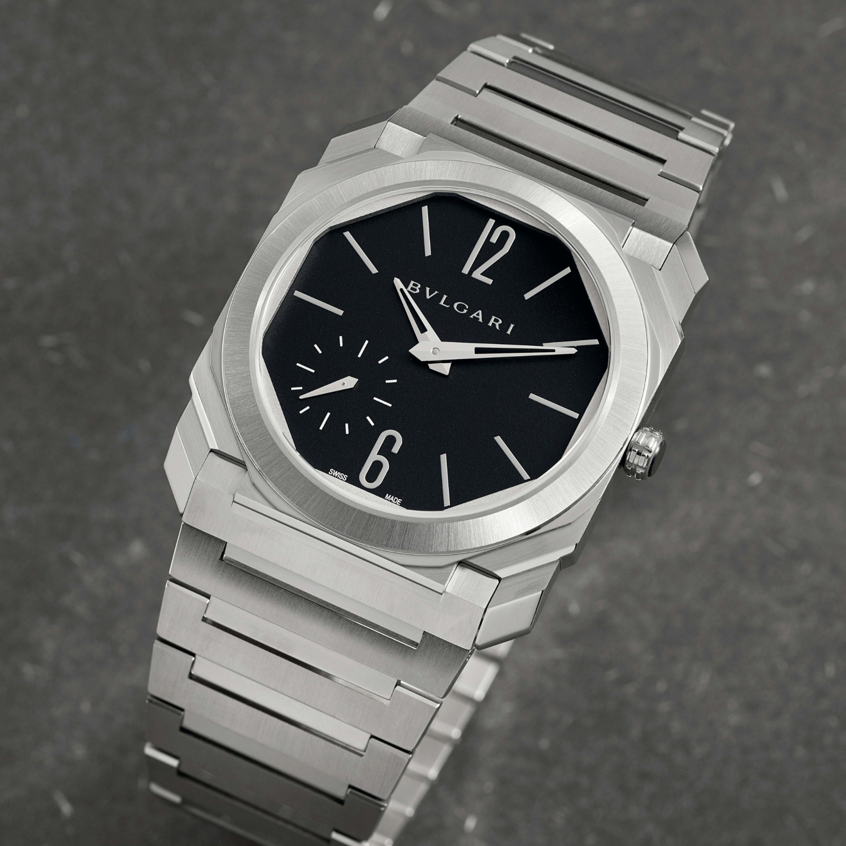 Octo Finissimo Steel Black Dial 40mm Product Image