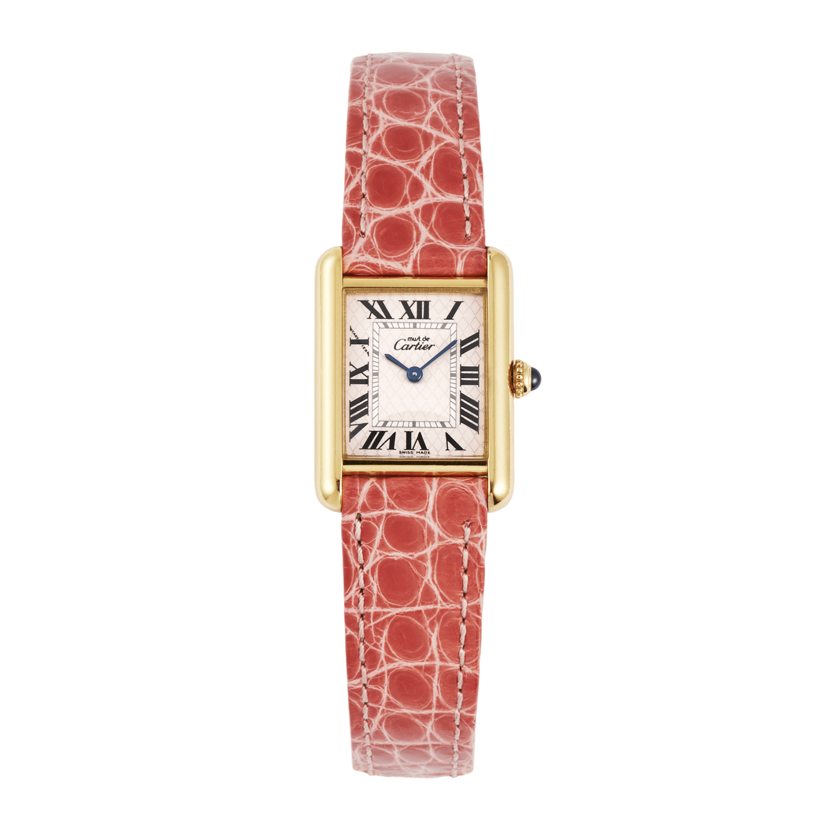 Tank Must Small Silver Gilt Beige Dial 20mm Product Image