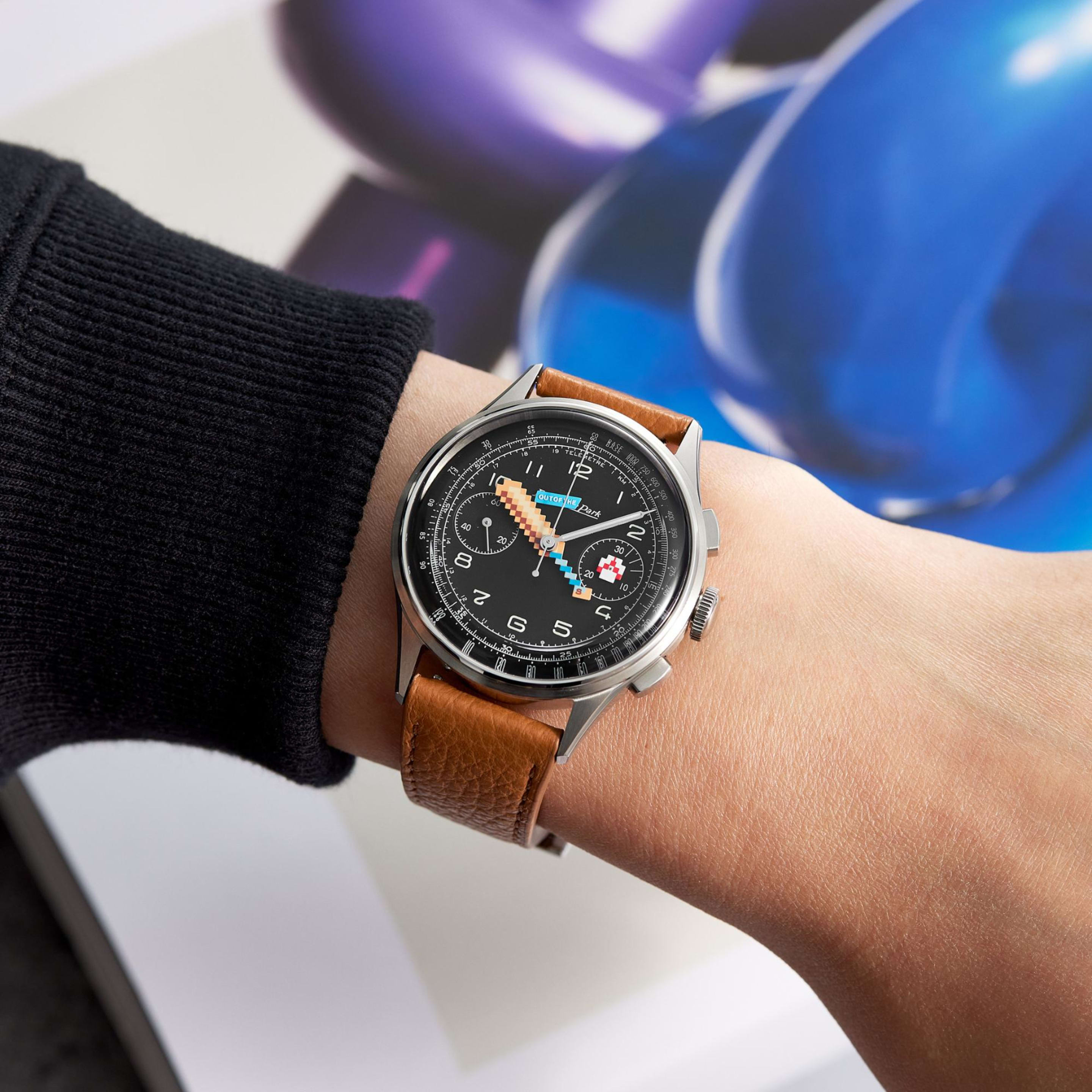Out of the Park - Seconde/Seconde/ Steel Black Dial 39mm Product Image