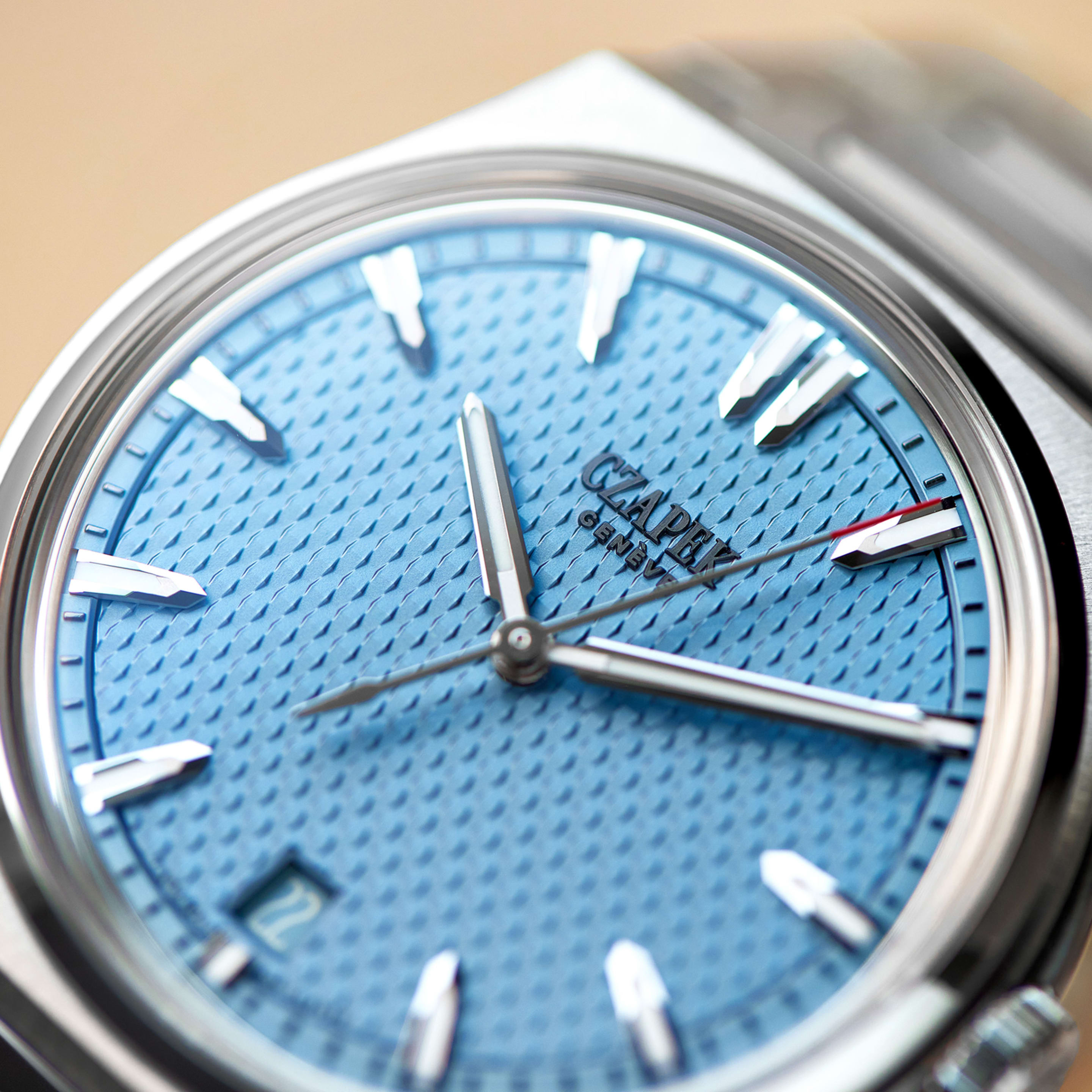 Antarctique Passage de Drake Steel Glacier Blue Dial 40mm Product Image