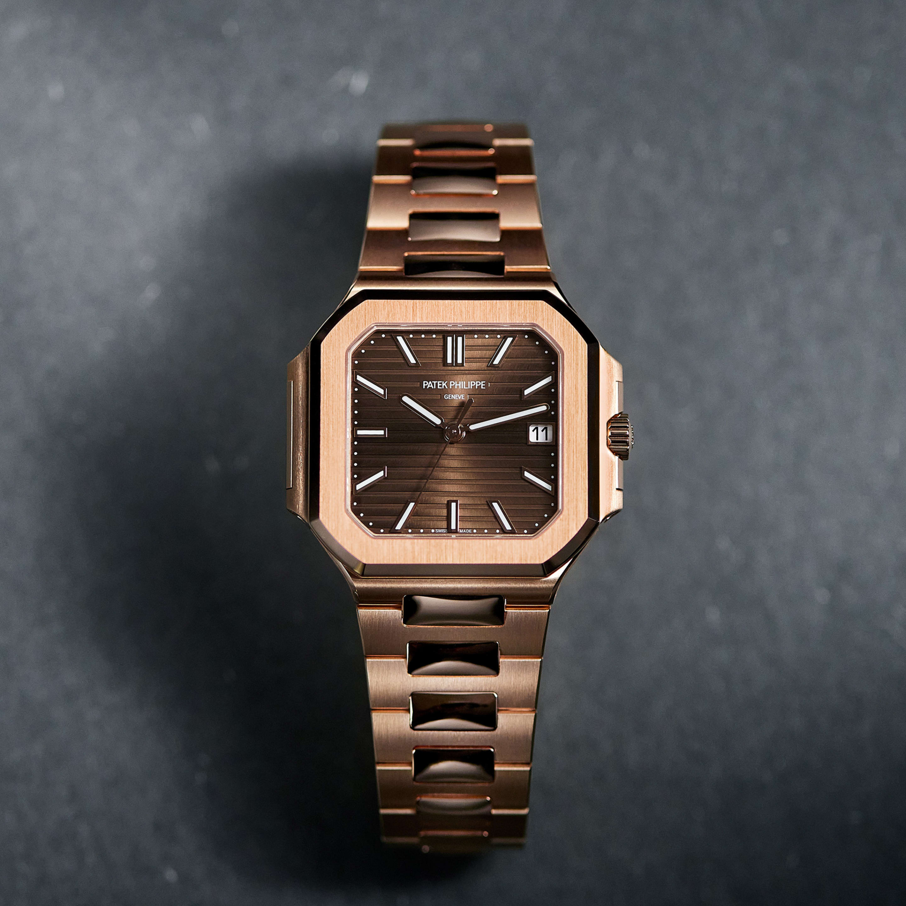 Cubitus Date Rose Gold Brown Dial 40mm Product Image