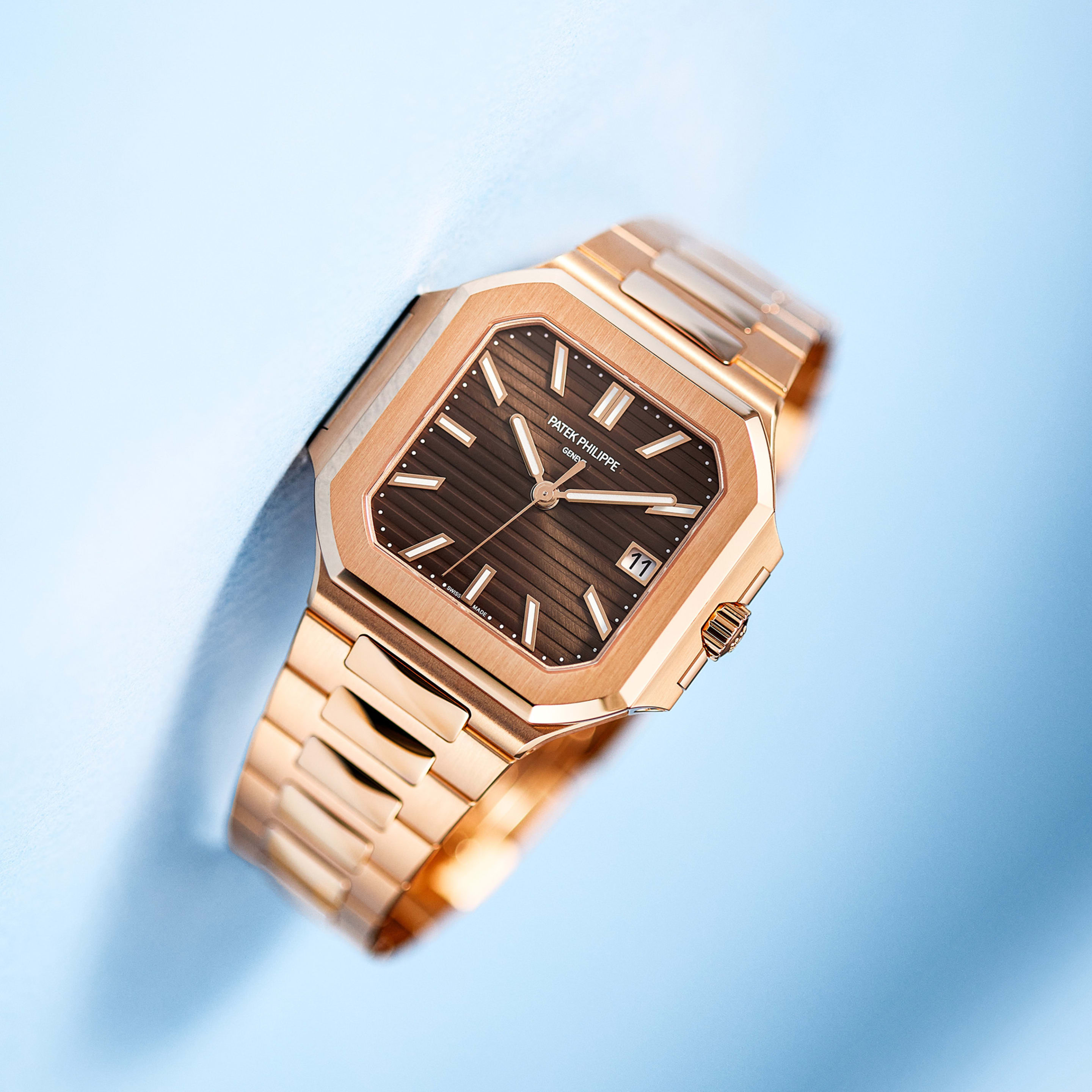 Cubitus Date Rose Gold Brown Dial 40mm Product Image