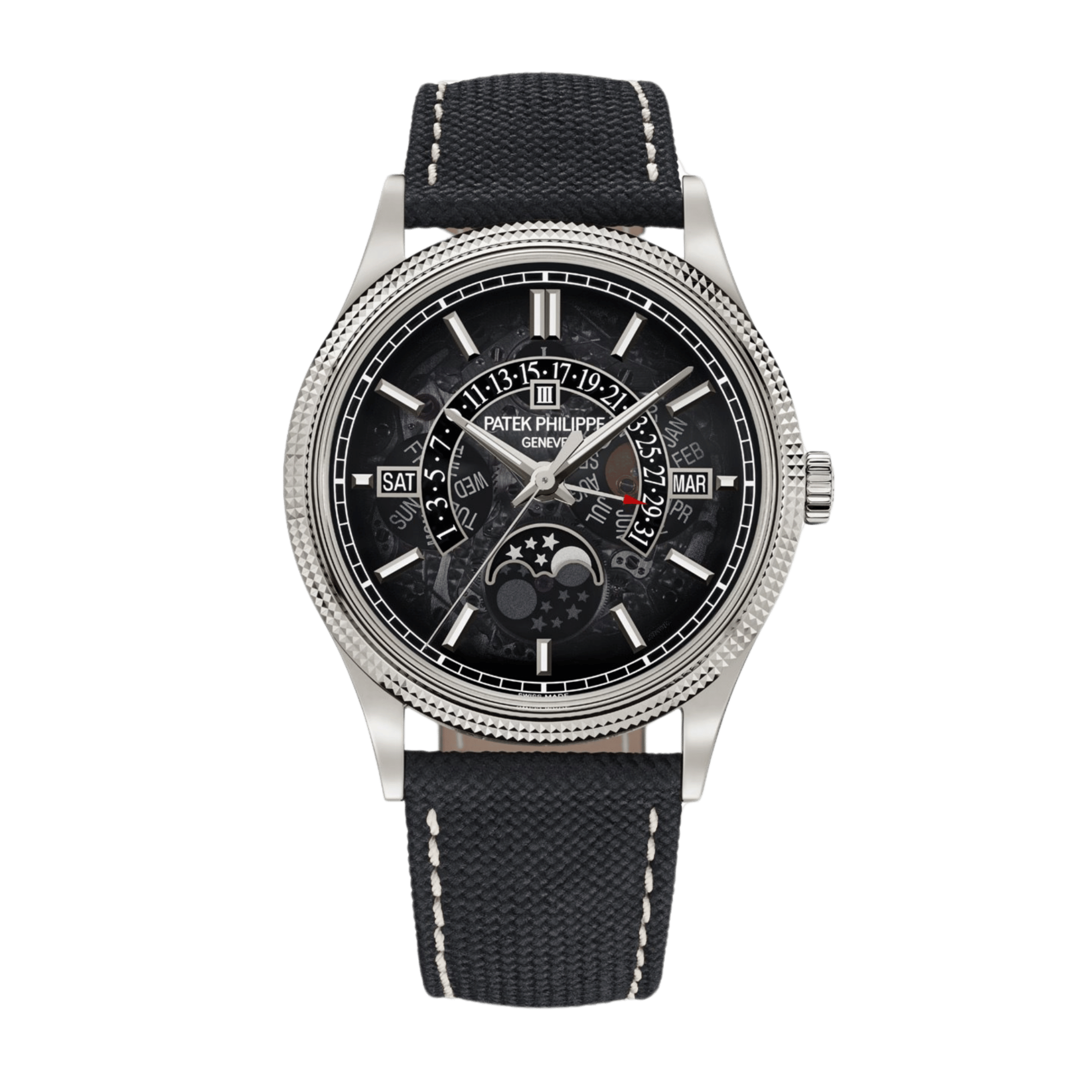 Perpetual Calendar White Gold Grey Skeleton Dial 39mm Product Image