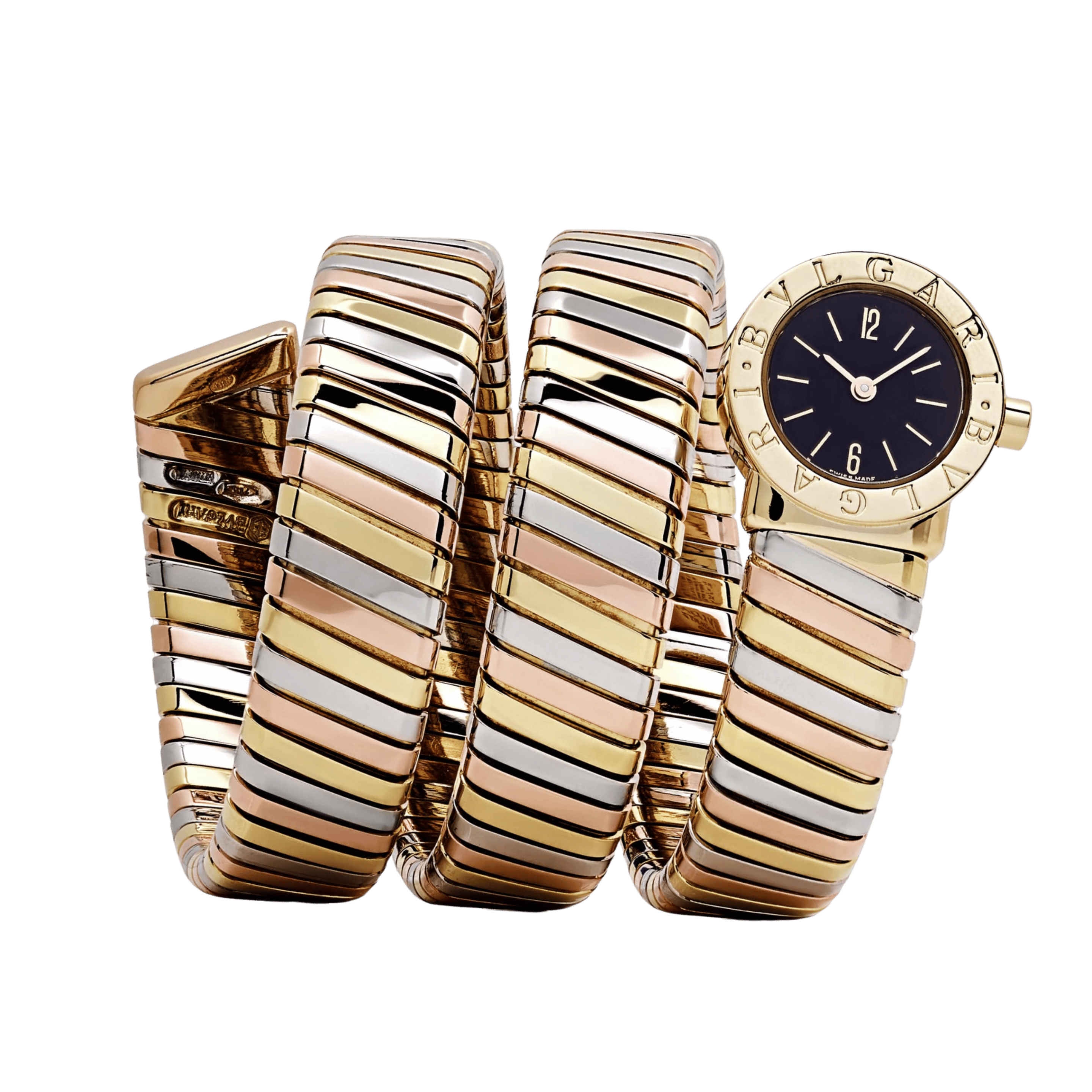 Serpenti Tubogas Tri-Color Black Dial 19mm Product Image