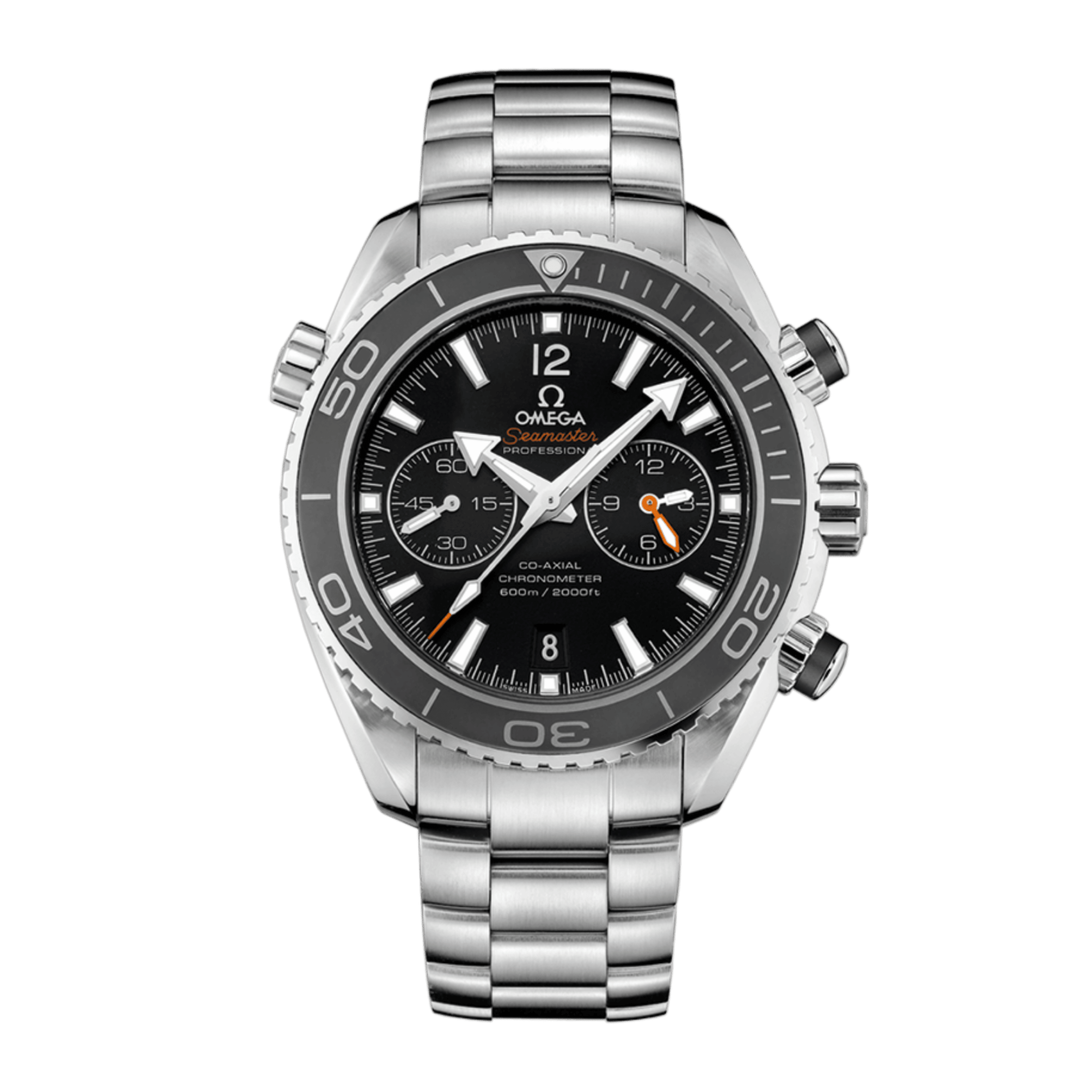 Seamaster Planet Ocean 600m Steel Black Dial 45mm Product Image