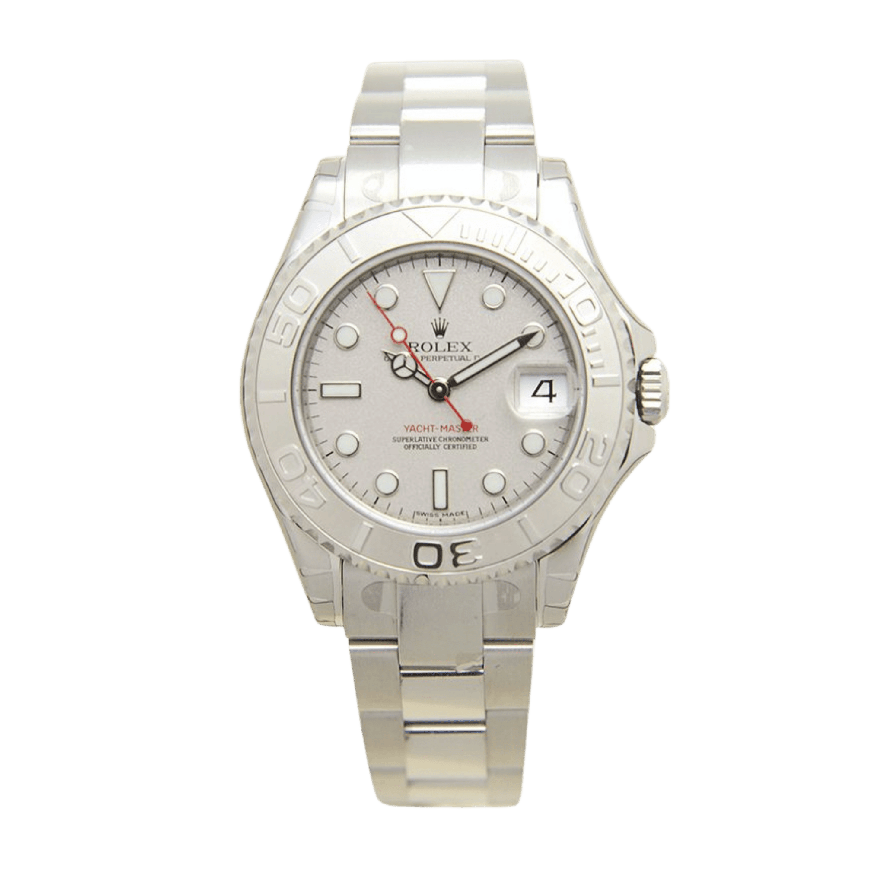 Yacht-Master Steel Silver Dial 35mm Product Image