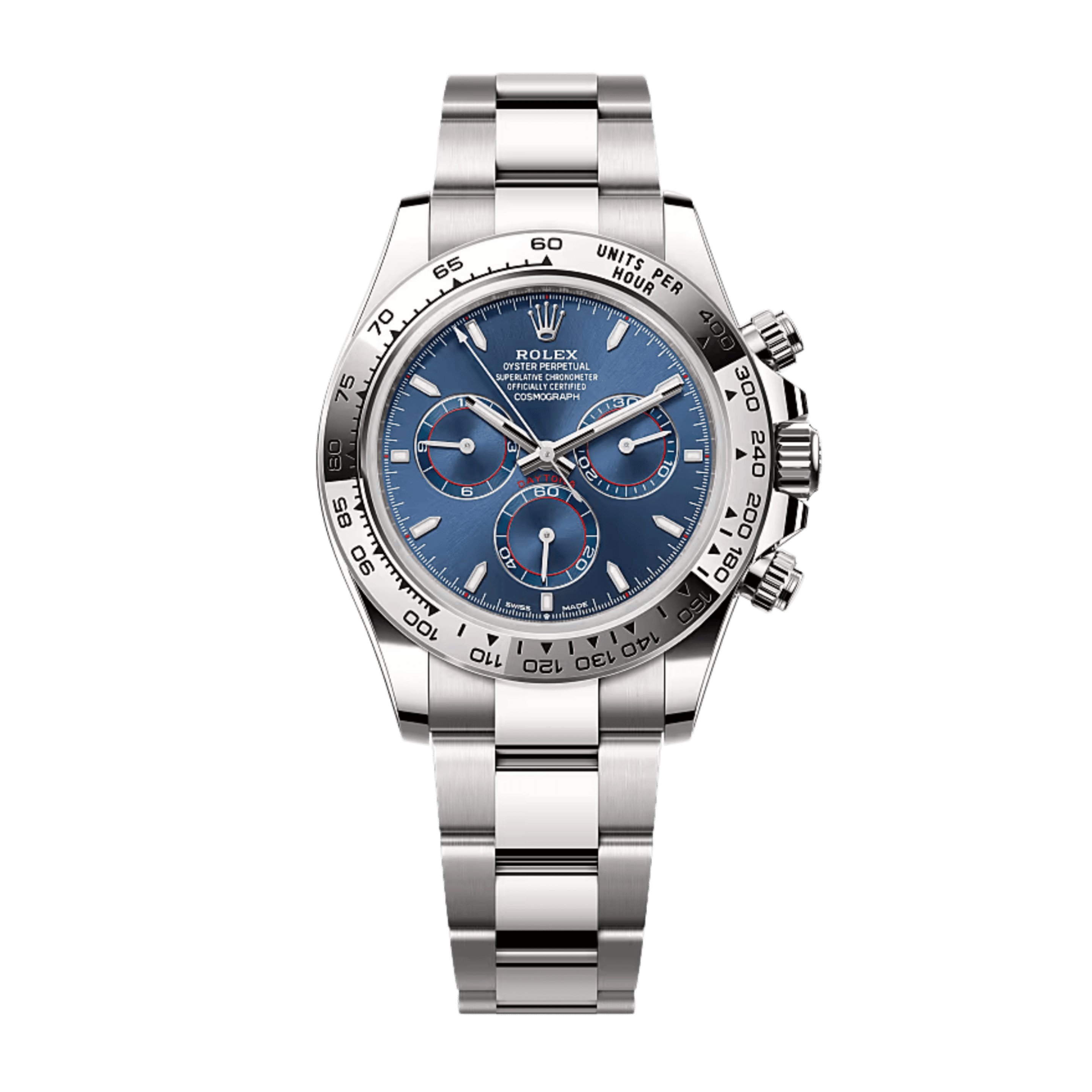 Daytona White Gold Blue Dial 40mm Product Image