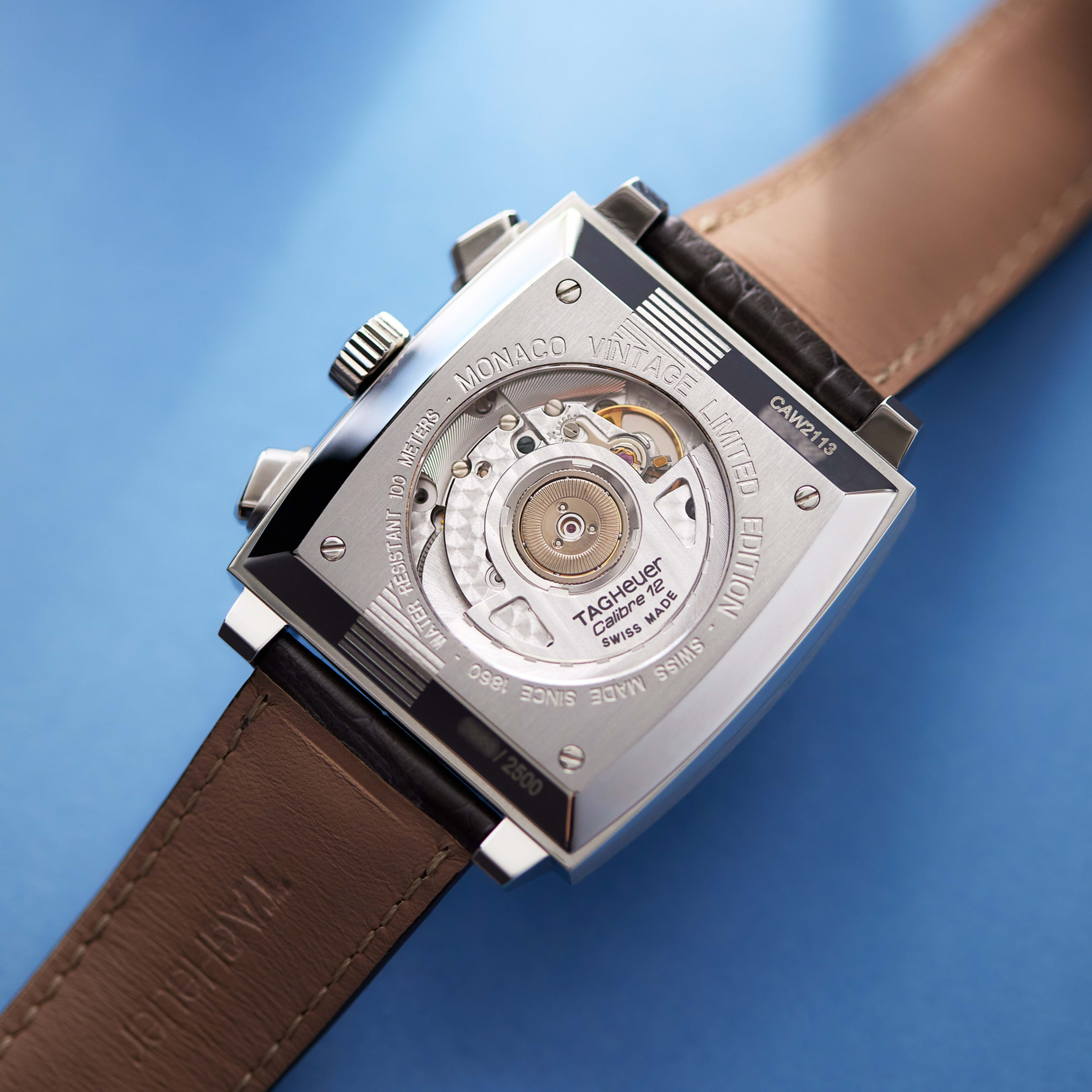 Monaco Gulf Steel Black Dial 39mm Product Image