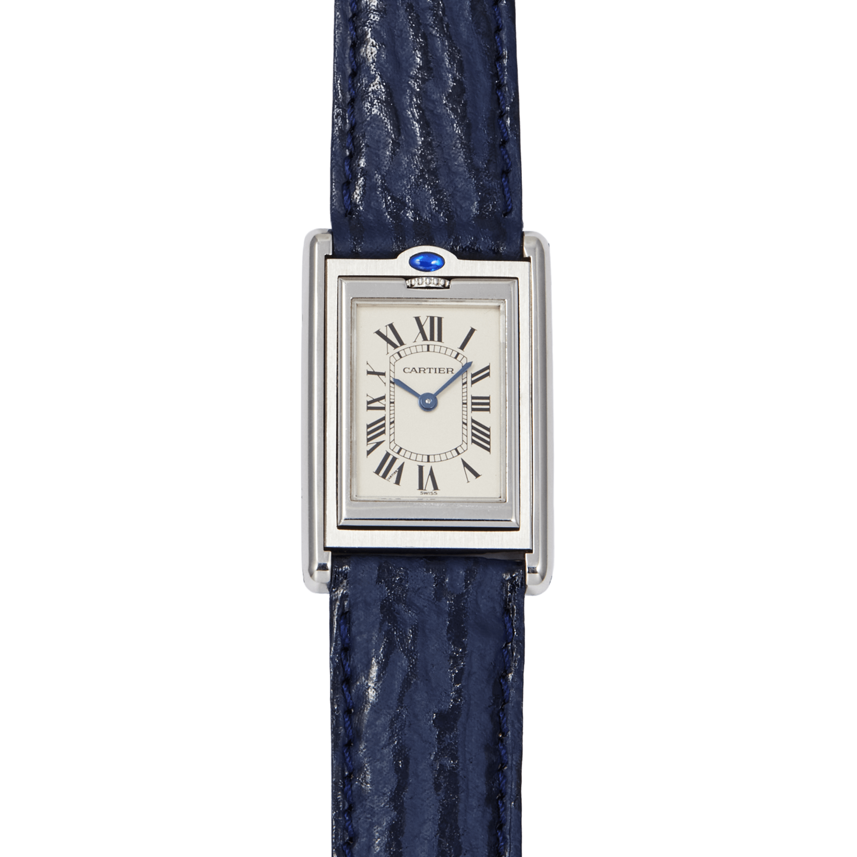 Vintage Tank Basculante Steel White Dial 24mm Product Image