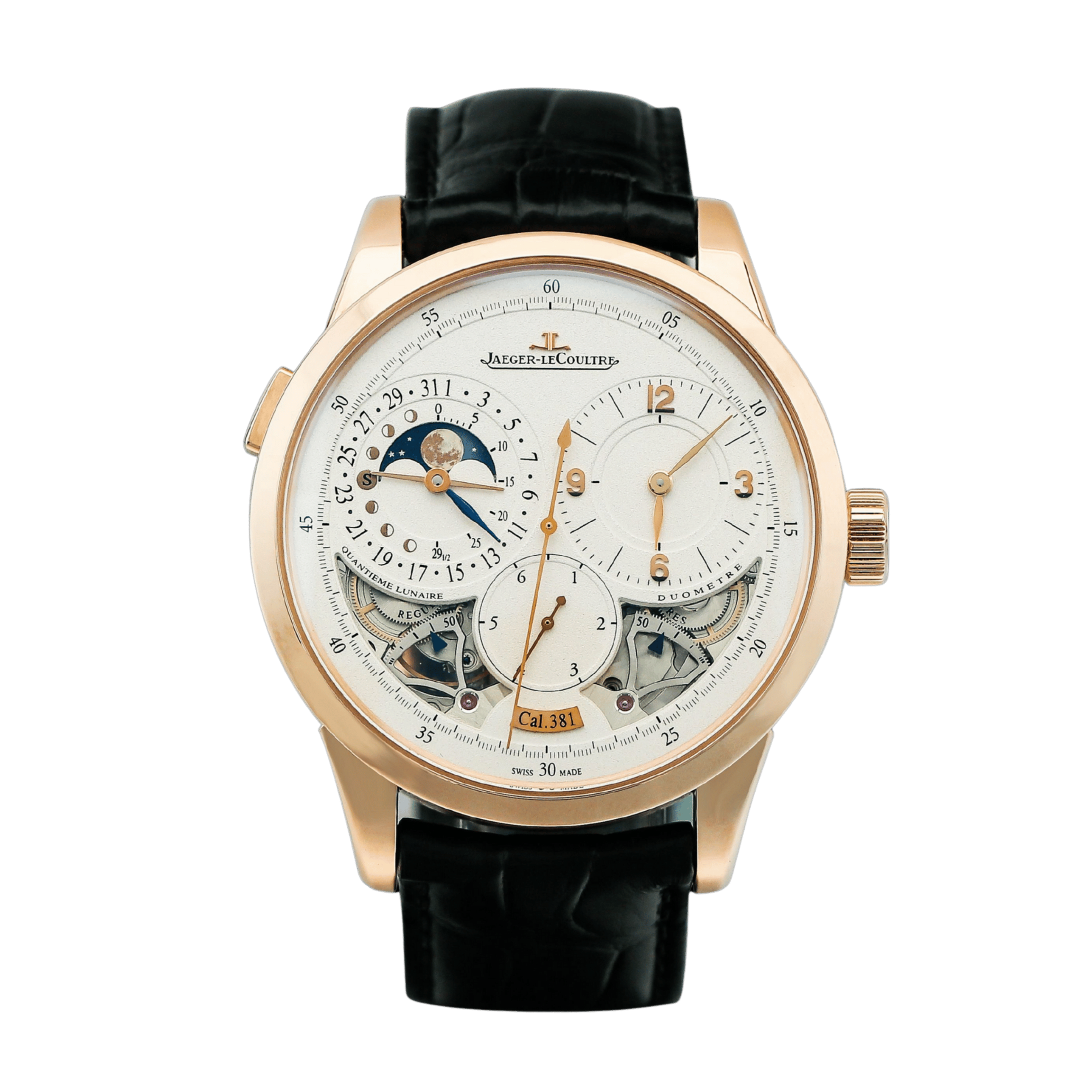 Duomètre à Quantième Lunaire Rose Gold White Dial 42mm Product Image