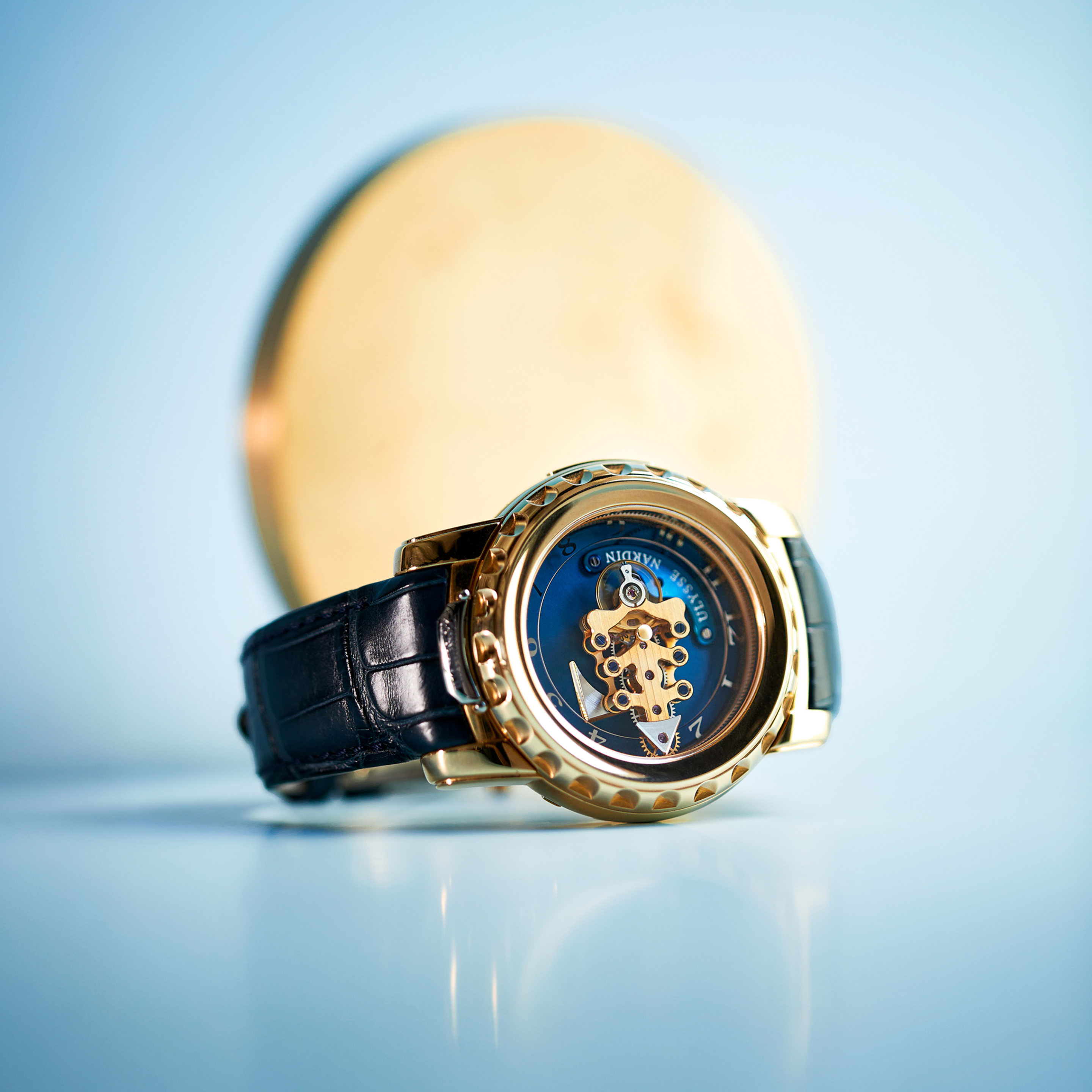 Freak Rose Gold Blue Dial 44mm Product Image