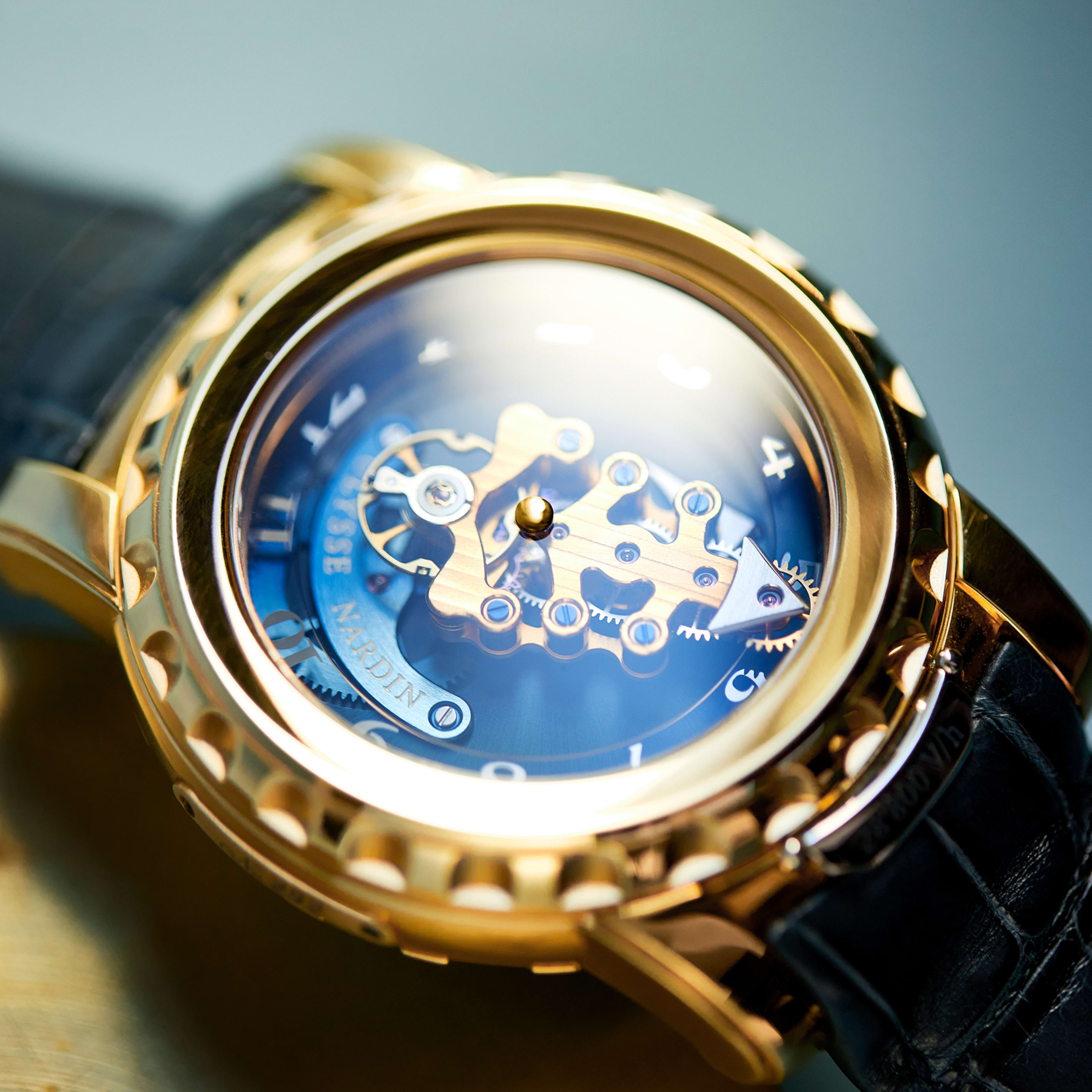 Freak Rose Gold Blue Dial 44mm Product Image