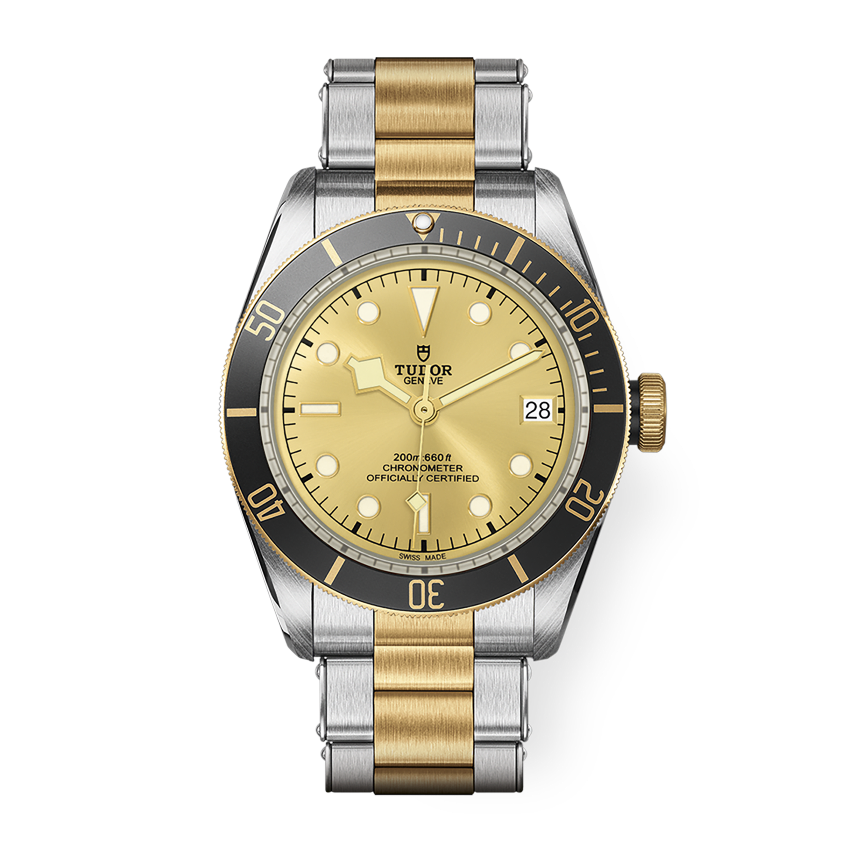 Heritage Black Bay Yellow Gold & Steel Champagne Dial 41mm Product Image