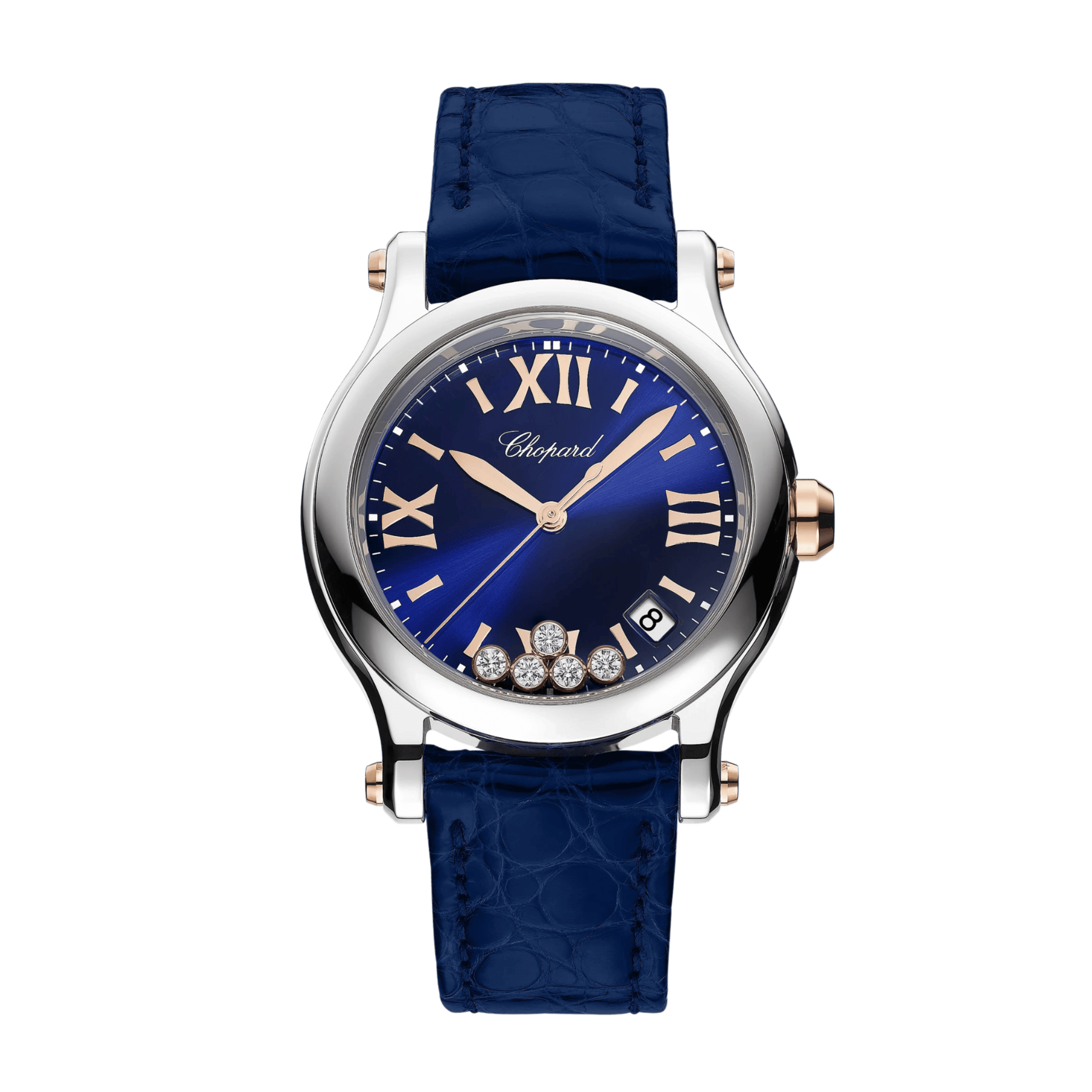 Happy Sport Steel Blue Dial 36mm Product Image